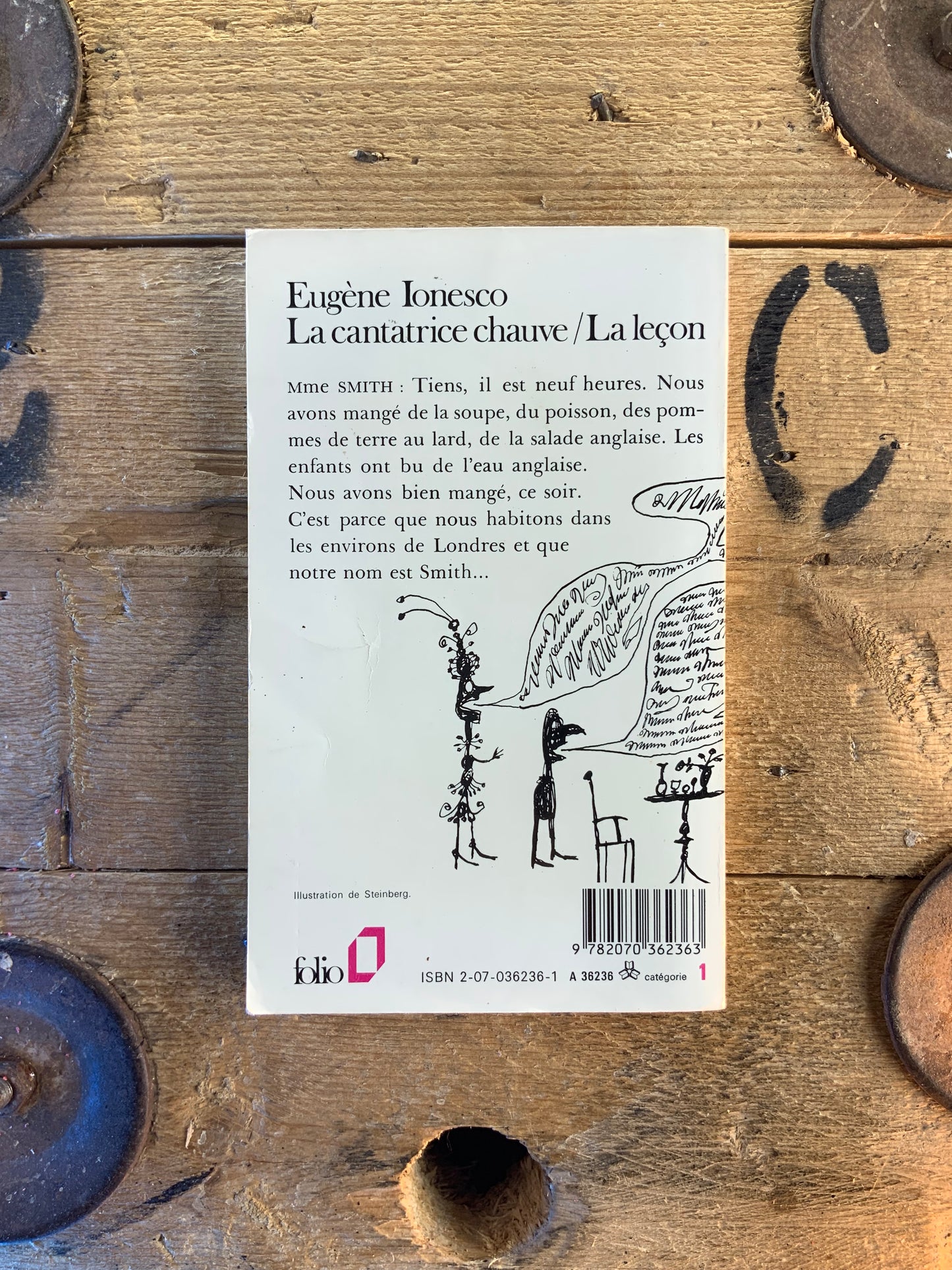 La cantatrice chauve, suivi de La leçon - Eugène Ionesco