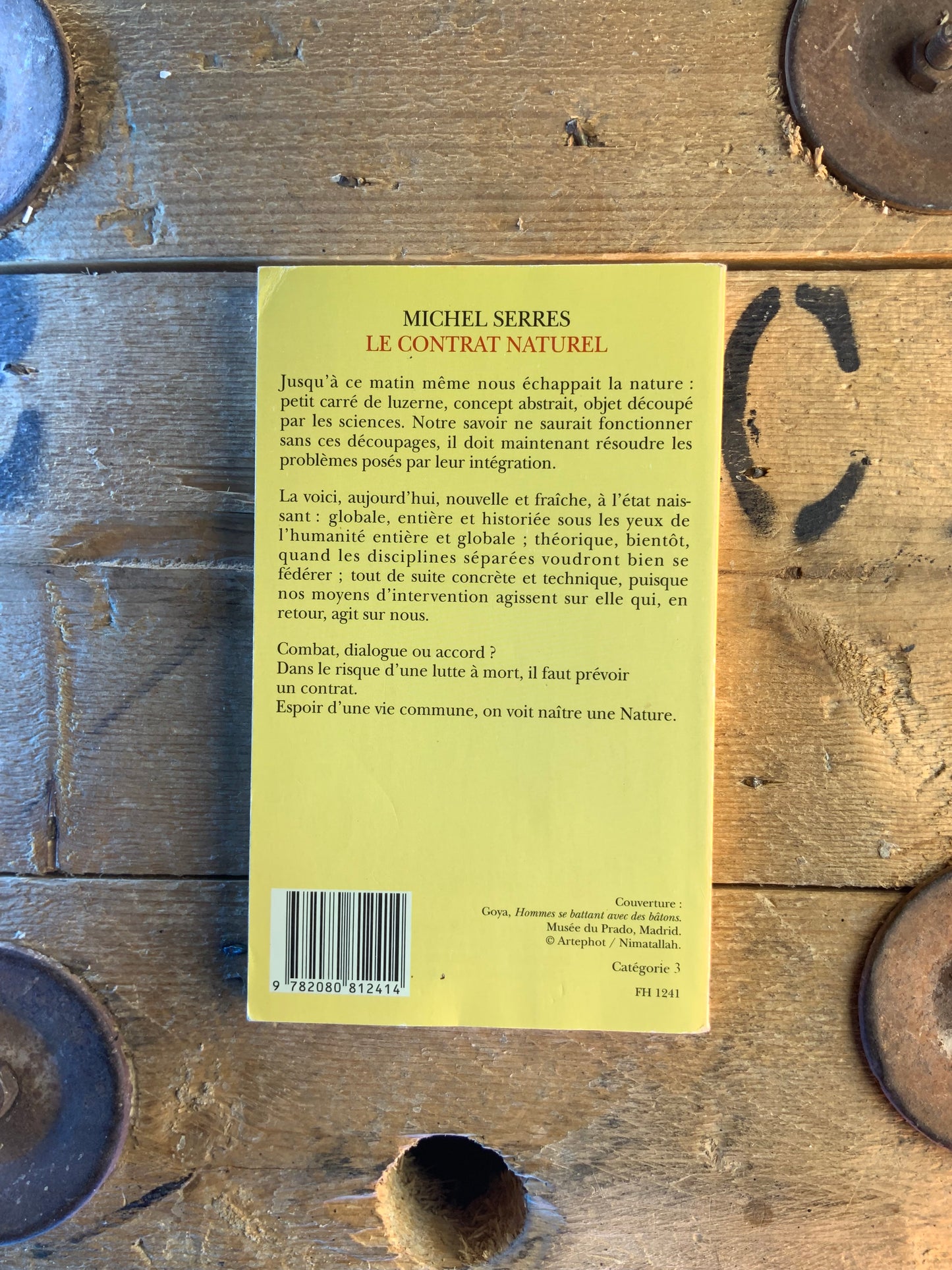 Le contrat naturel - Michel Serres