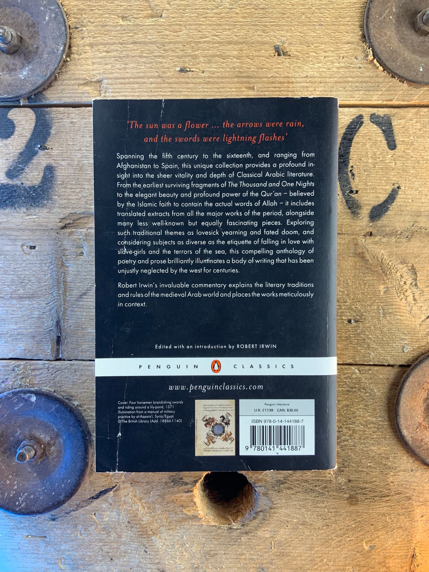 The penguin anthology of classical arab literature