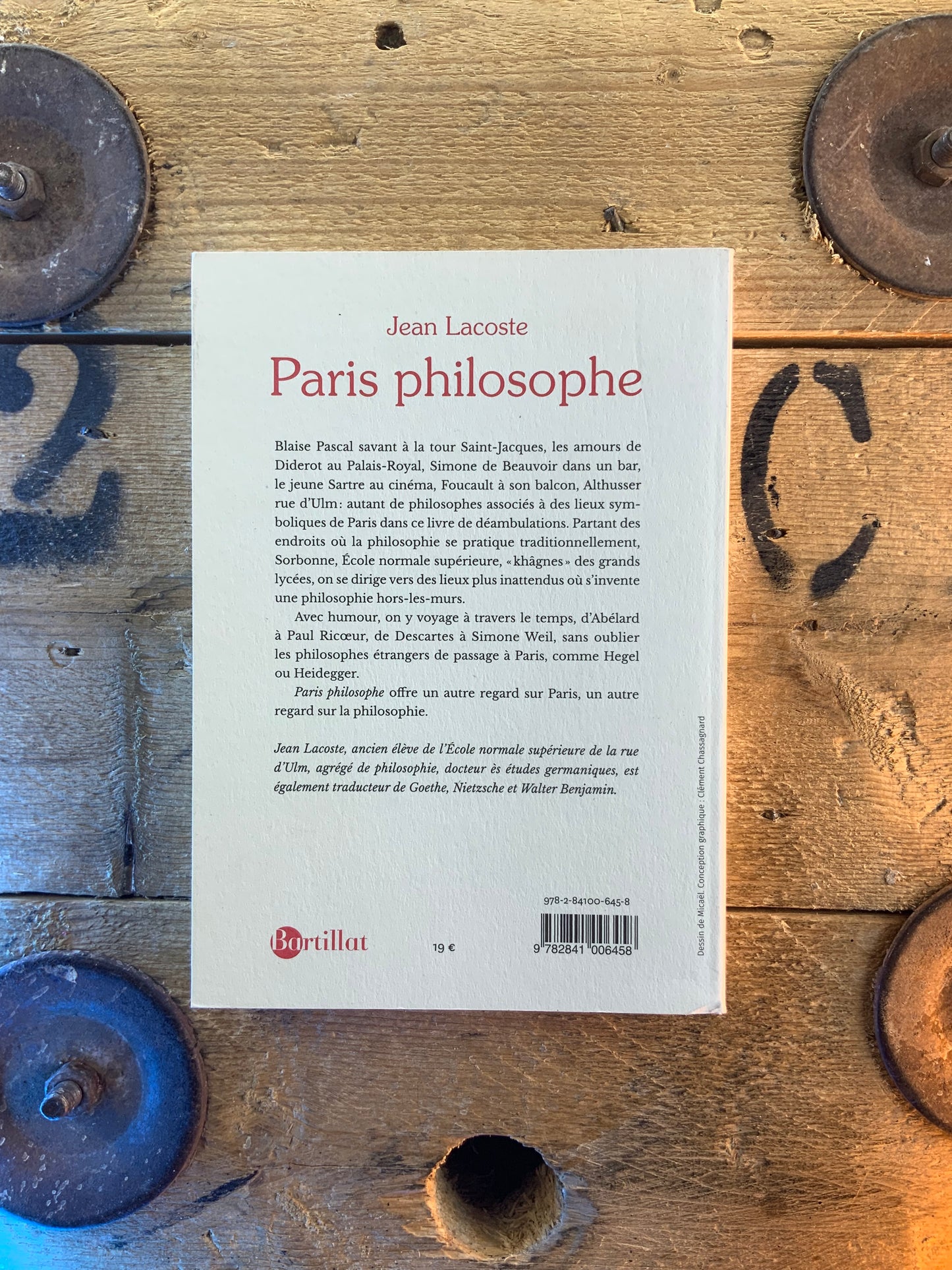 Paris philosophe - Jean Lacoste