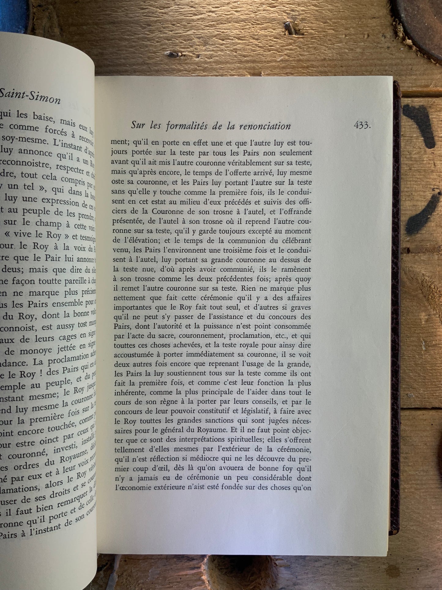 Papiers en marge des mémoires - Duc de Saint-Simon