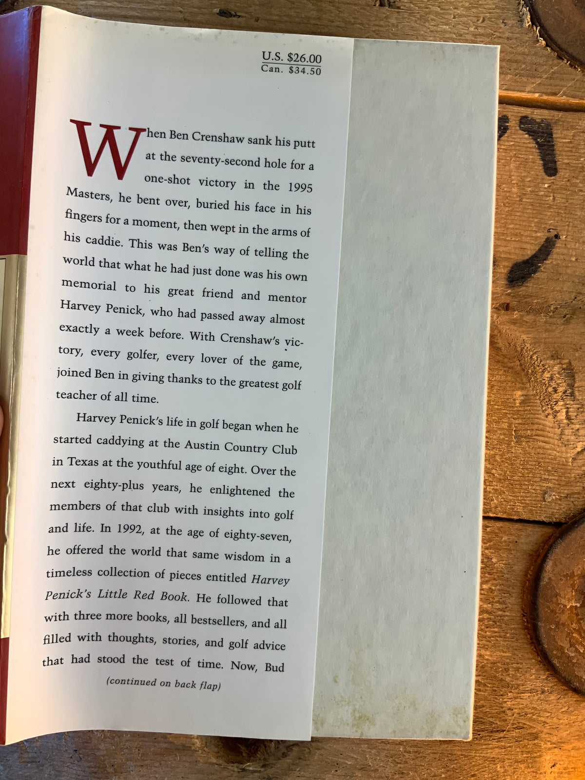 The wisdom of Harvey Penick