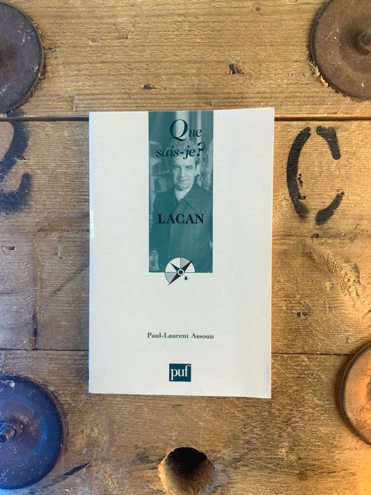 Lacan - Paul-Laurent Assoun