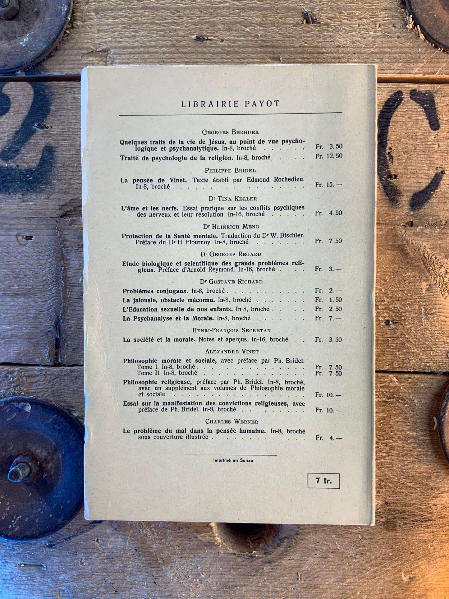 La psychanalyse et la morale - G. Richard