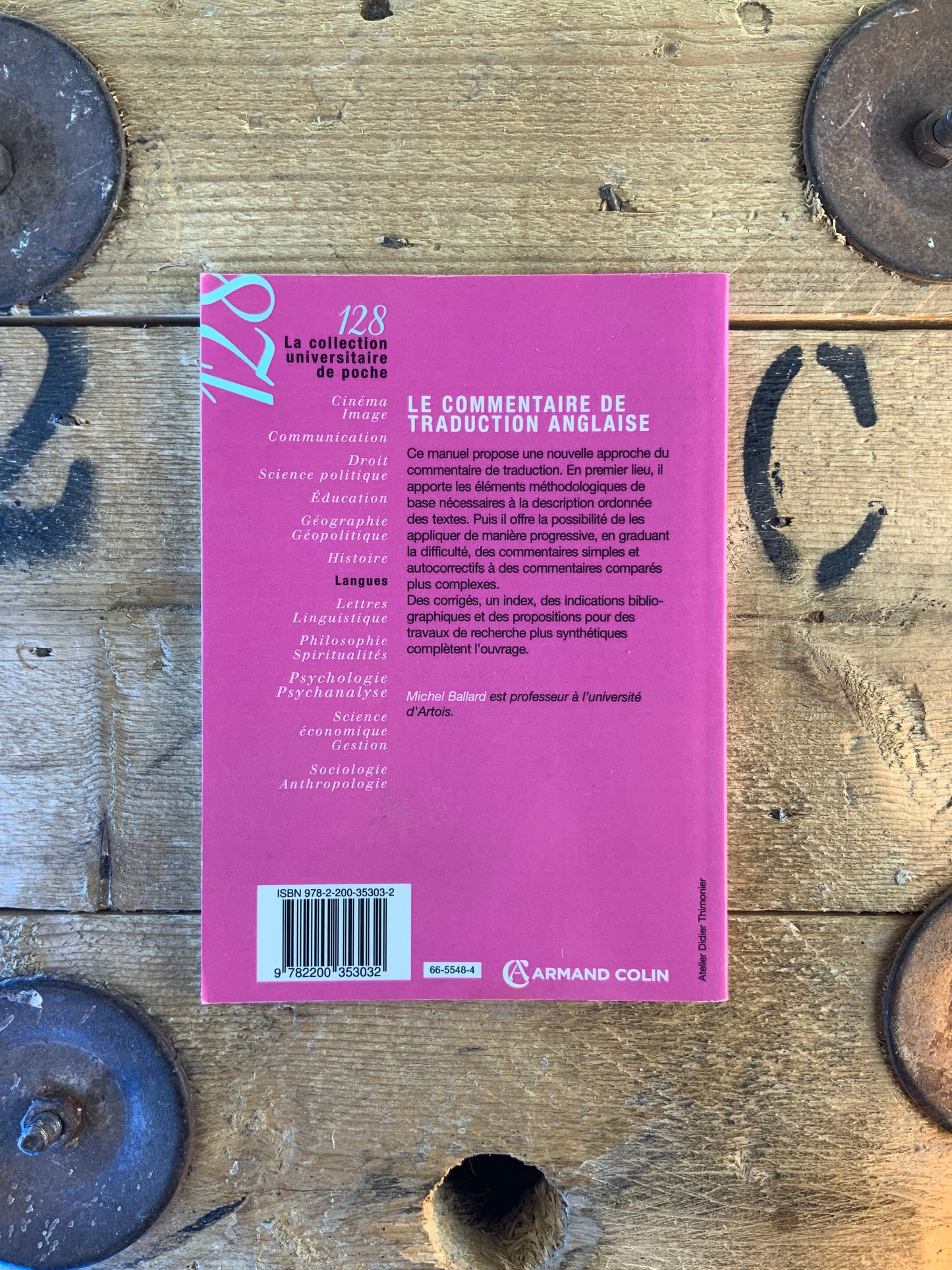 Le commentaire de traduction anglaise - Michel Ballard