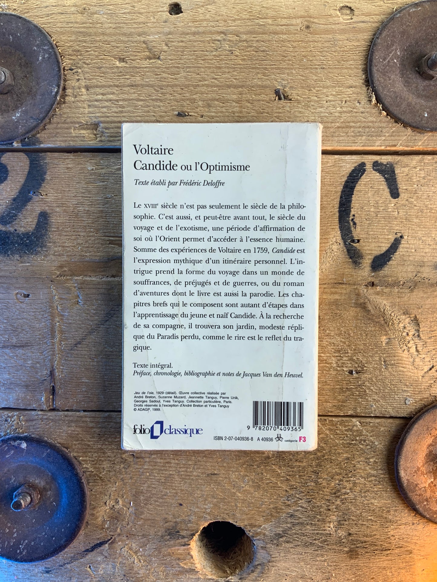 Candide ou l’optimisme - Voltaire