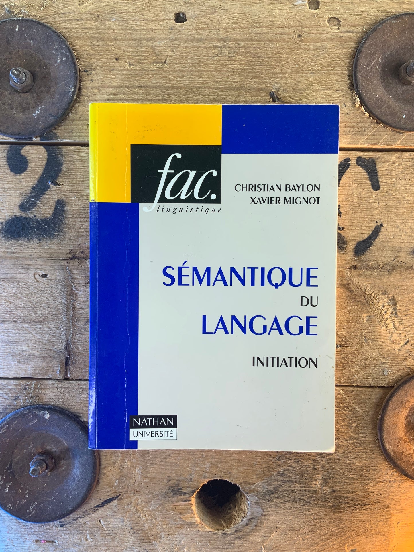 Sémantique du langage : initiation - Christian Baylon et Xavier Mignot