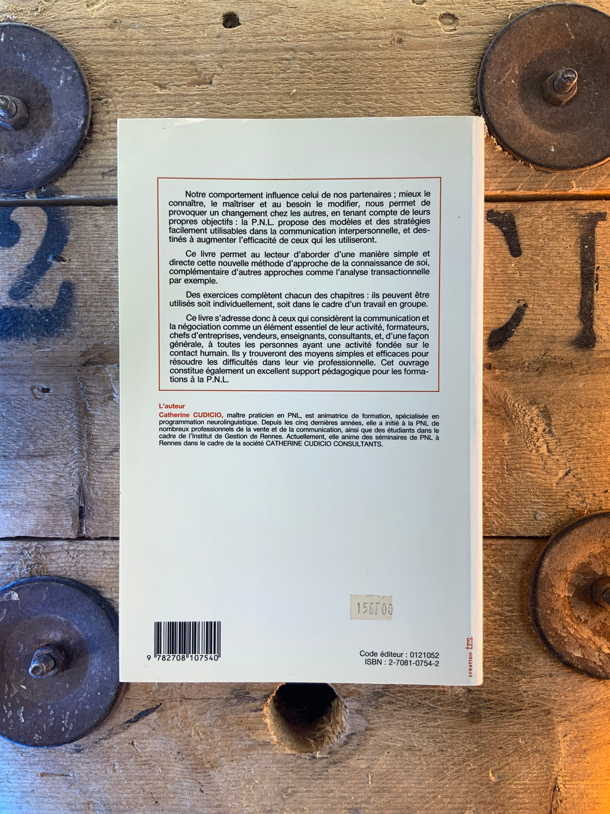 Comprendre la PNL : la programmation neurolinguistique outil de communication - Catherine Cudicio