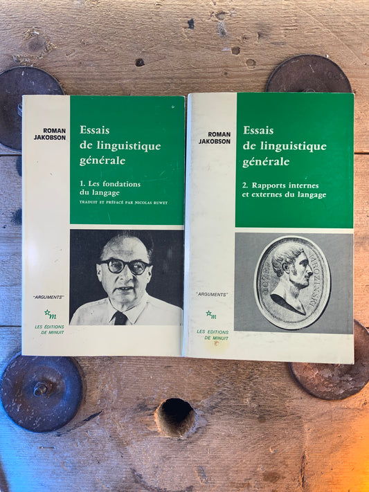 Essais de linguistique générale : 1. Les fondations du langage . 2. Rapports internes et externes du langage - Roman Jakobson
