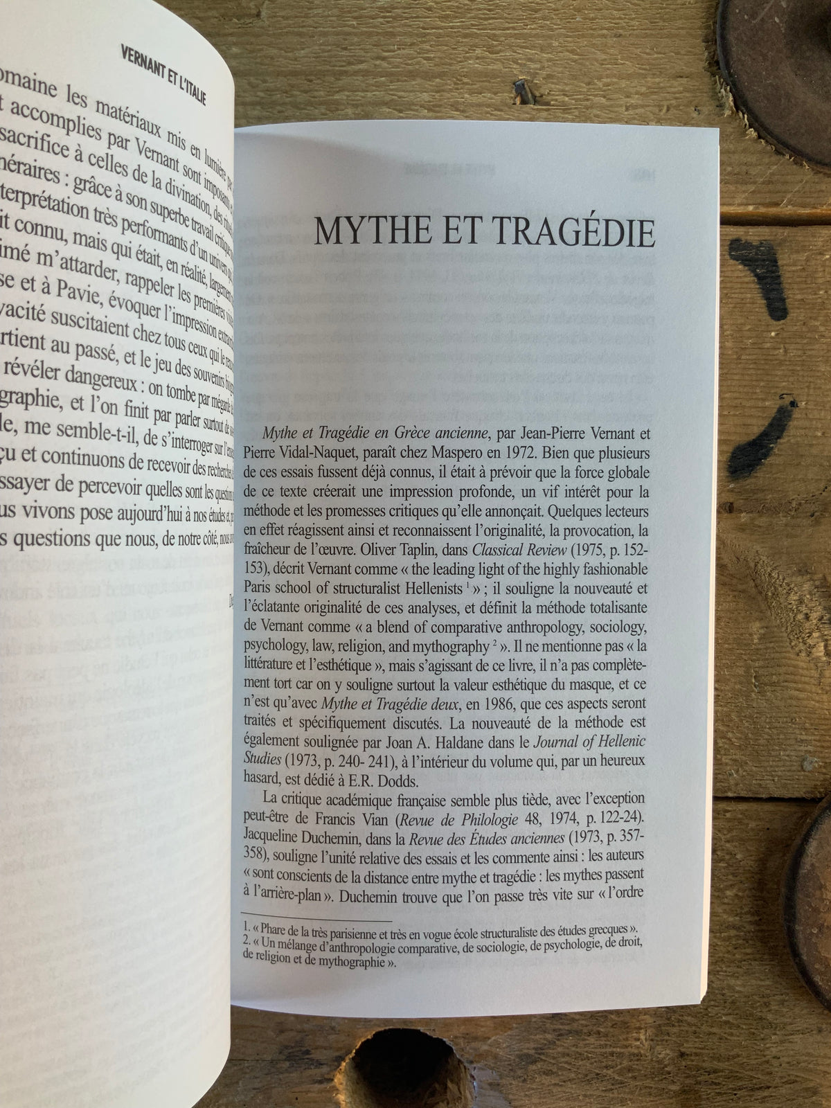 Jean-Pierre Vernant  [ Revue Europe ] - Août-Septembre 2009 - n° 964-965
