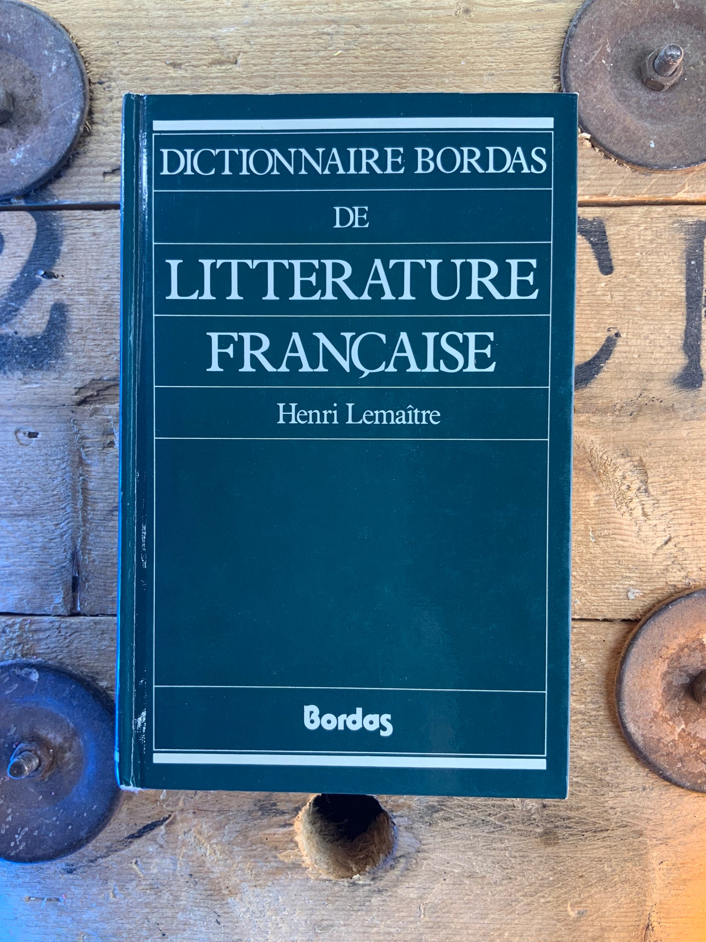 Dictionnaire Bordas de Littérature française - Henri Lemaître