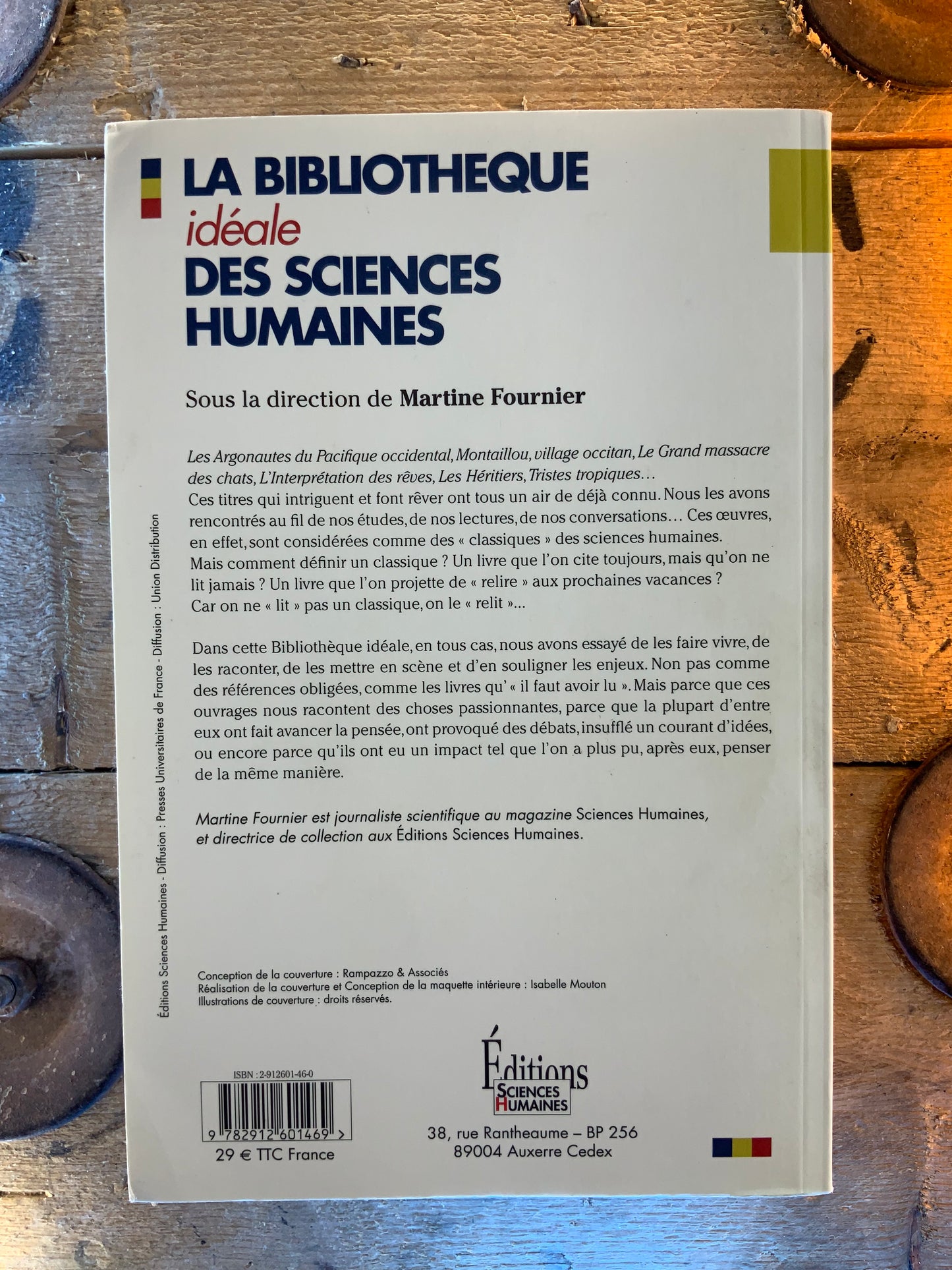 La bibliothèque idéale des sciences humaines - Martine Fournier