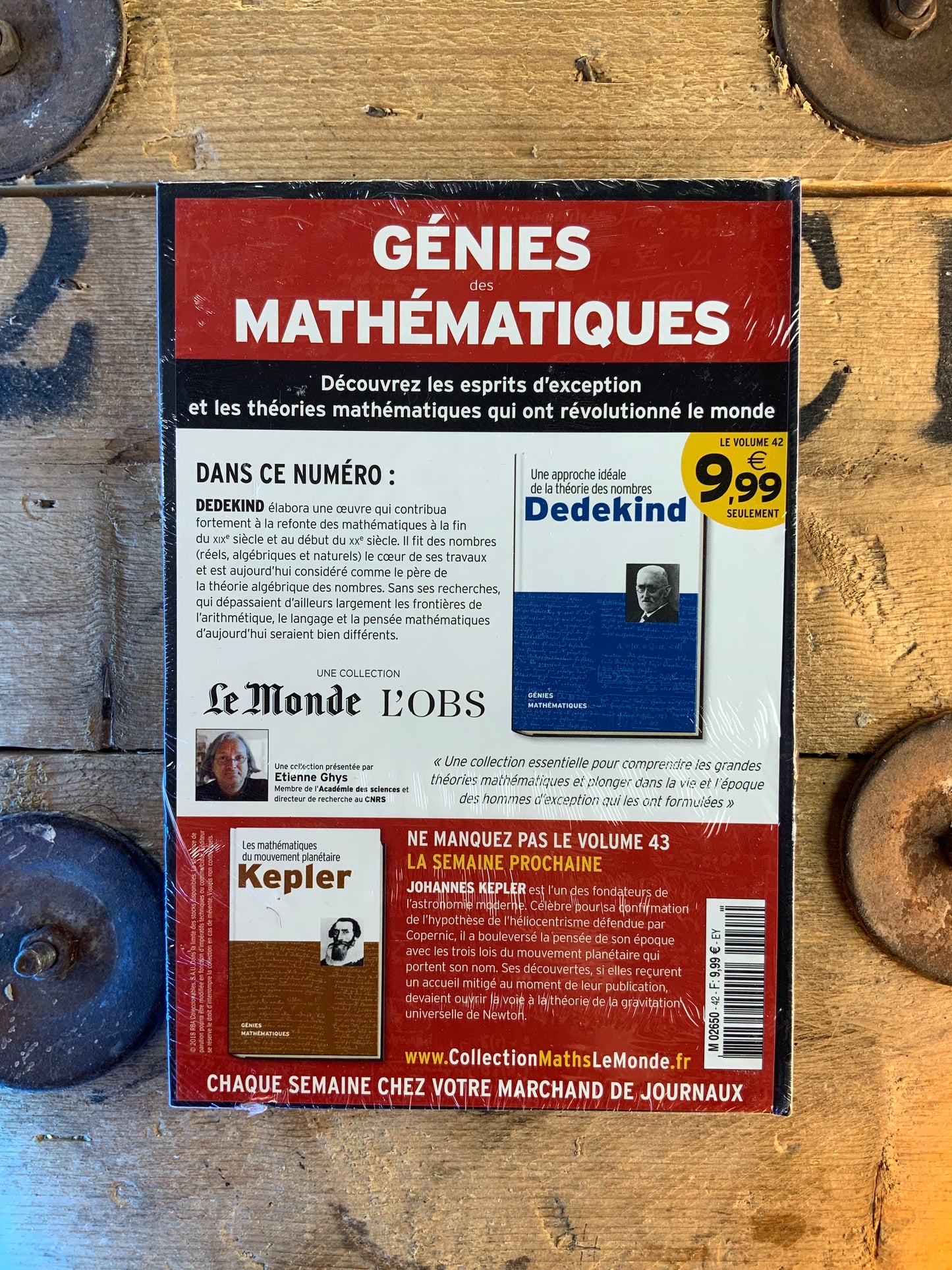 Dedekind : Une approche idéale de la théorie des nombres [ COLLECTION GÉNIES MATHÉMATIQUES ]