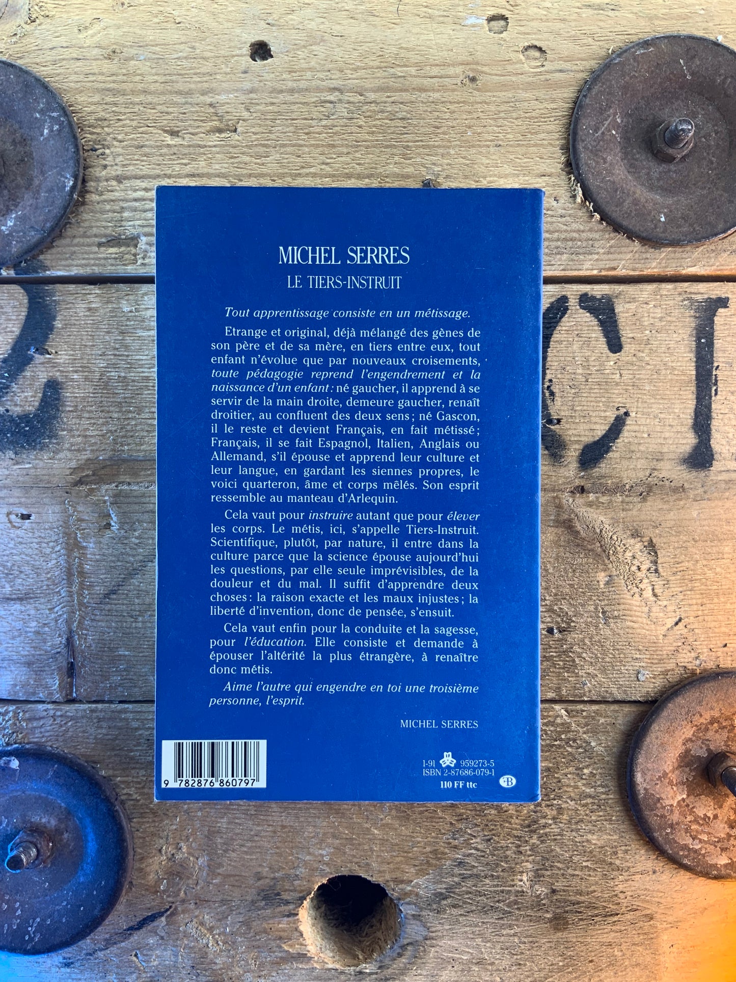 Le Tiers-Instruit - Michel Serres