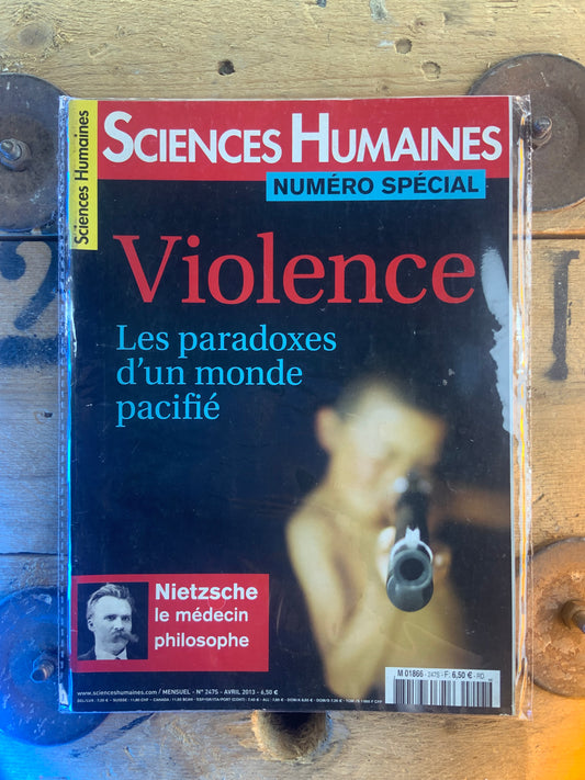 Violence : les paroles d’un monde pacifié [ Sciences Humaines ] hors-série n° 3