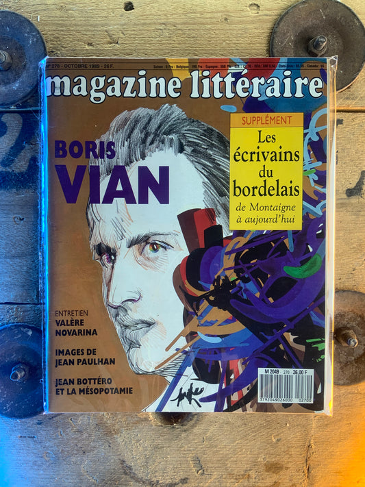 Boris Vian [ Magazine Littéraire ]
