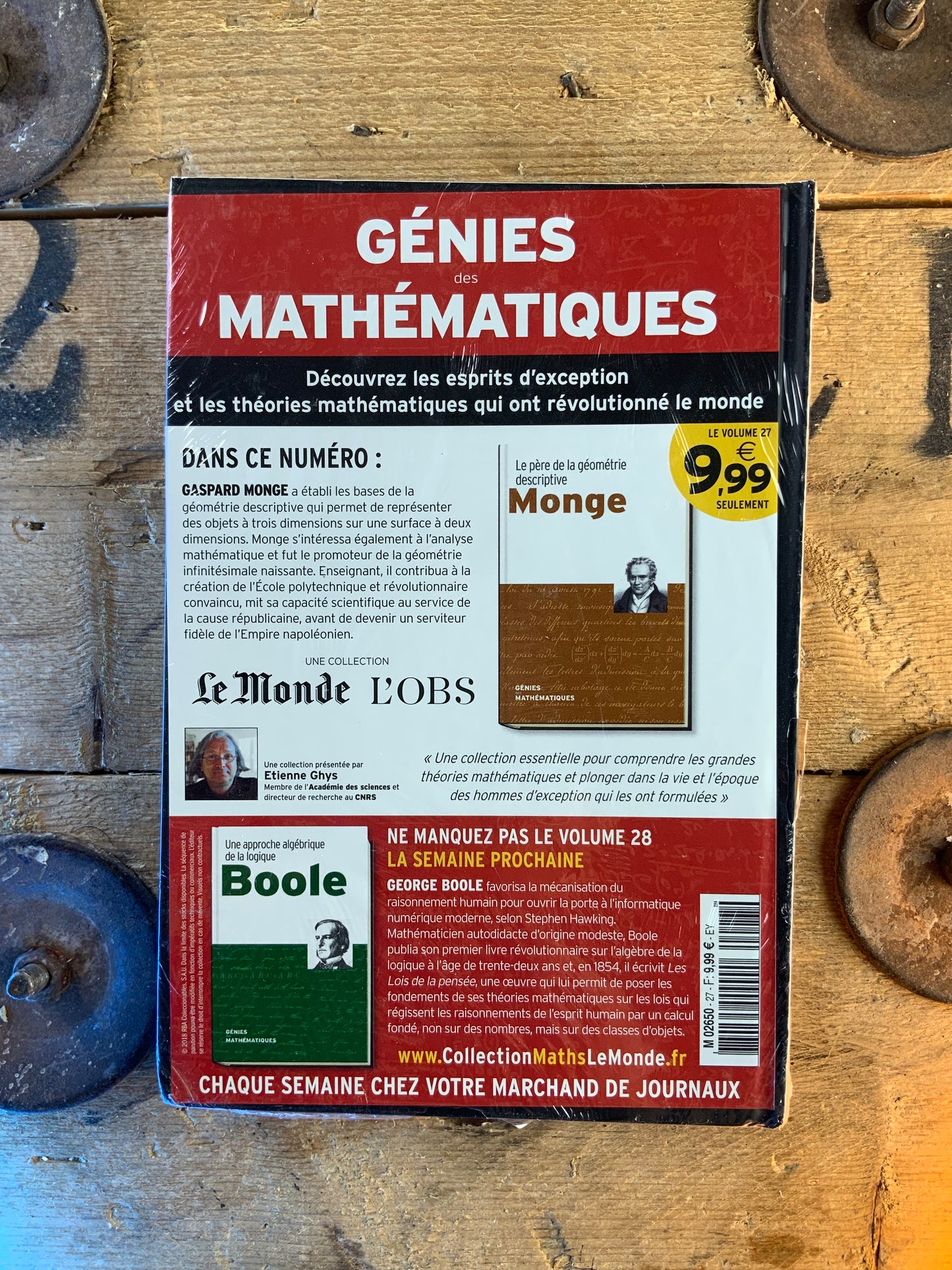 Monge : Le père de la géométrie descriptive [ COLLECTION GÉNIES MATHÉMATIQUES ]