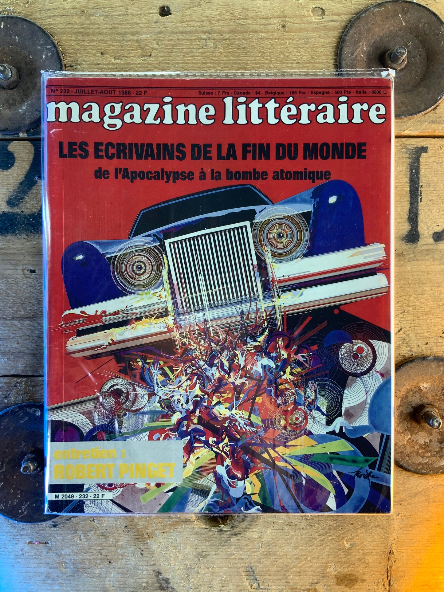 Les écrivains de la fin du monde : de l’apocalypse à la bombe atomique [ Magazine Littéraire ]