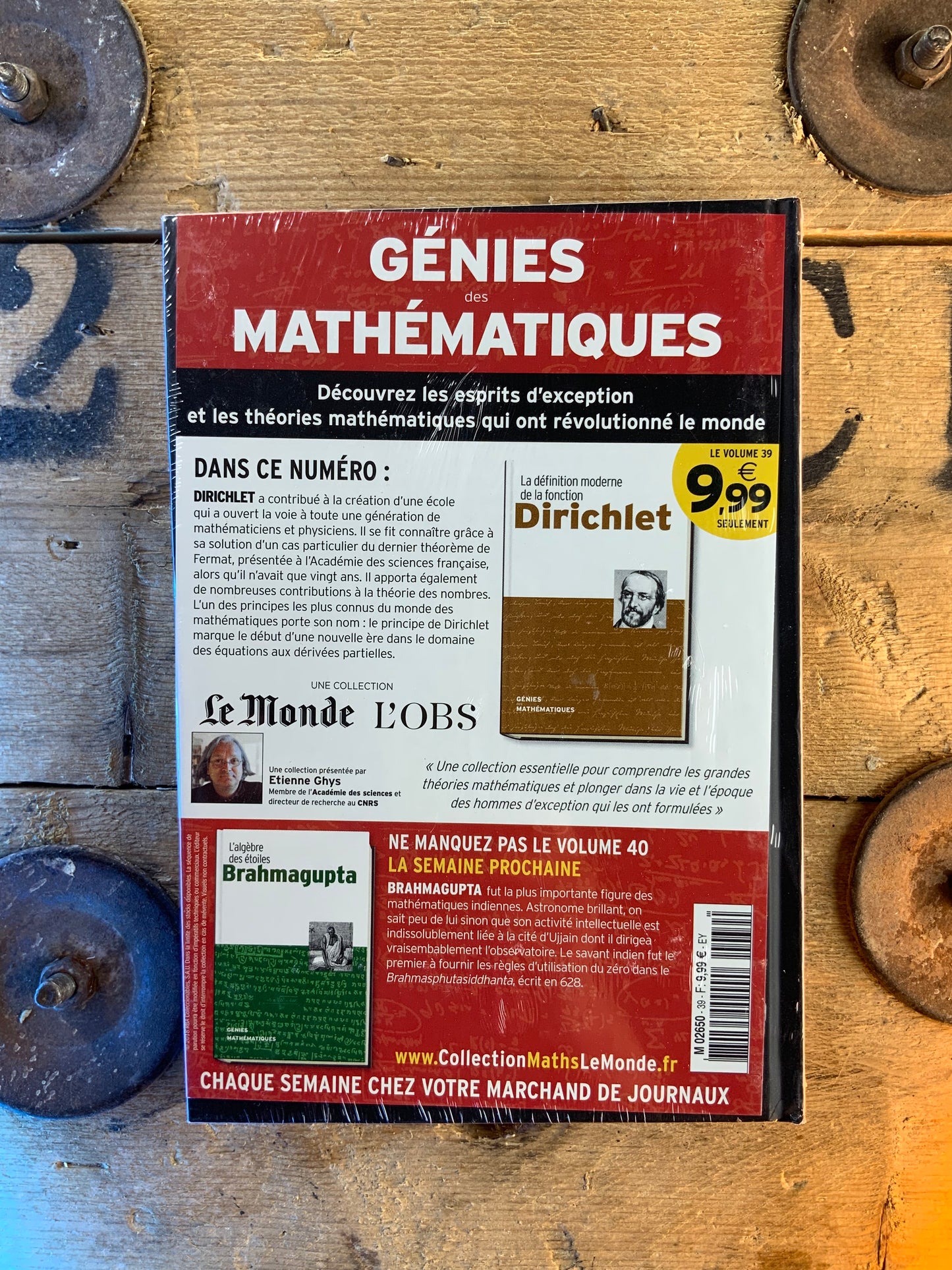 Dirichlet : La définition moderne de la fonction [ COLLECTION GÉNIES MATHÉMATIQUES ]