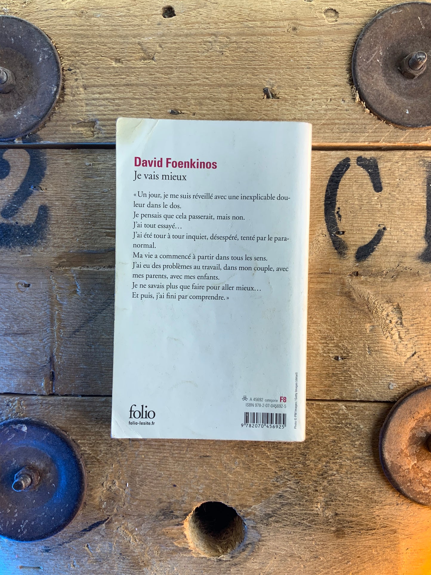 Je vais mieux - David Fœnkinos