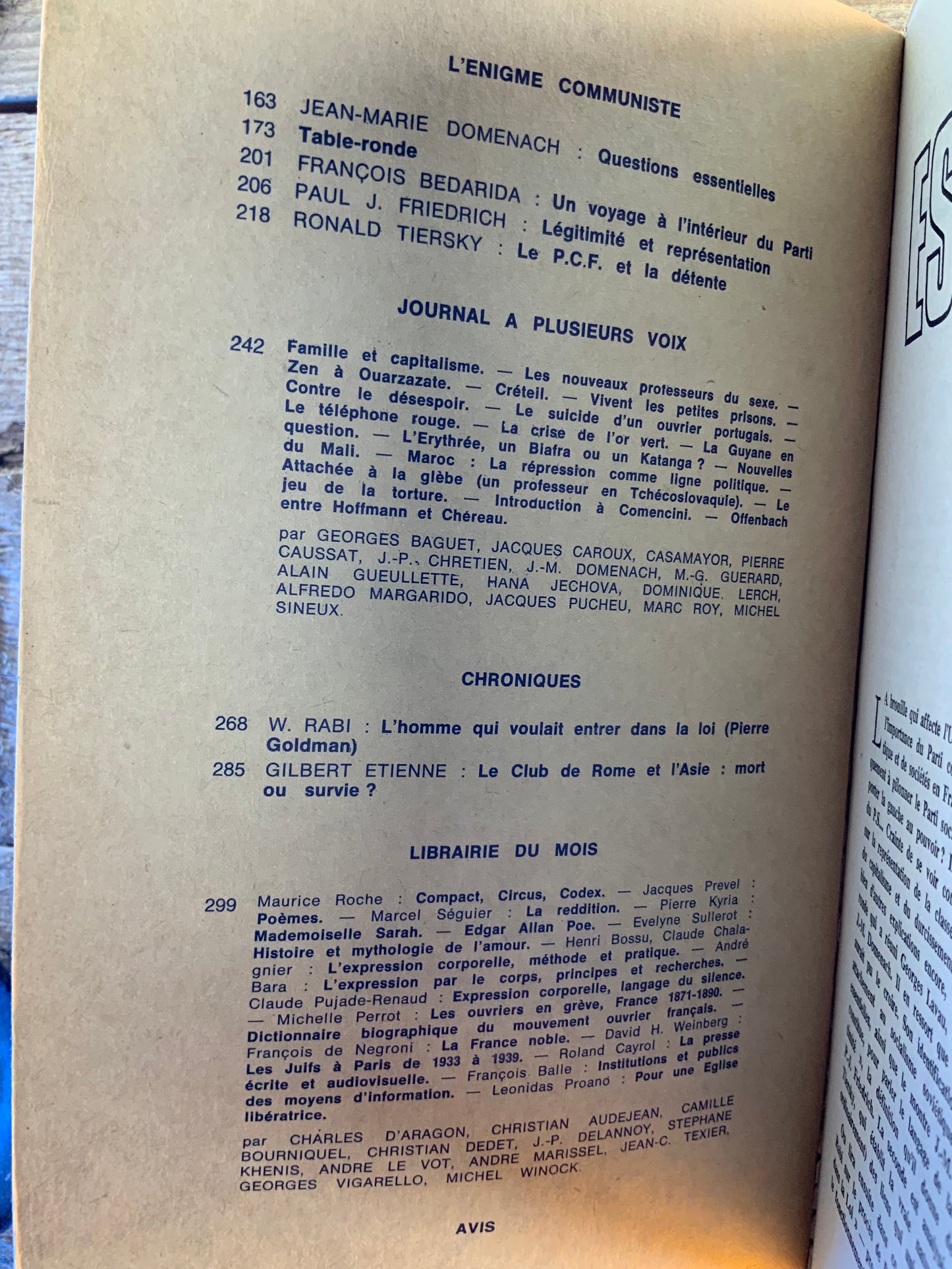 L’énigme communiste [ Revue Esprit ] - Février 1975 - n° 2