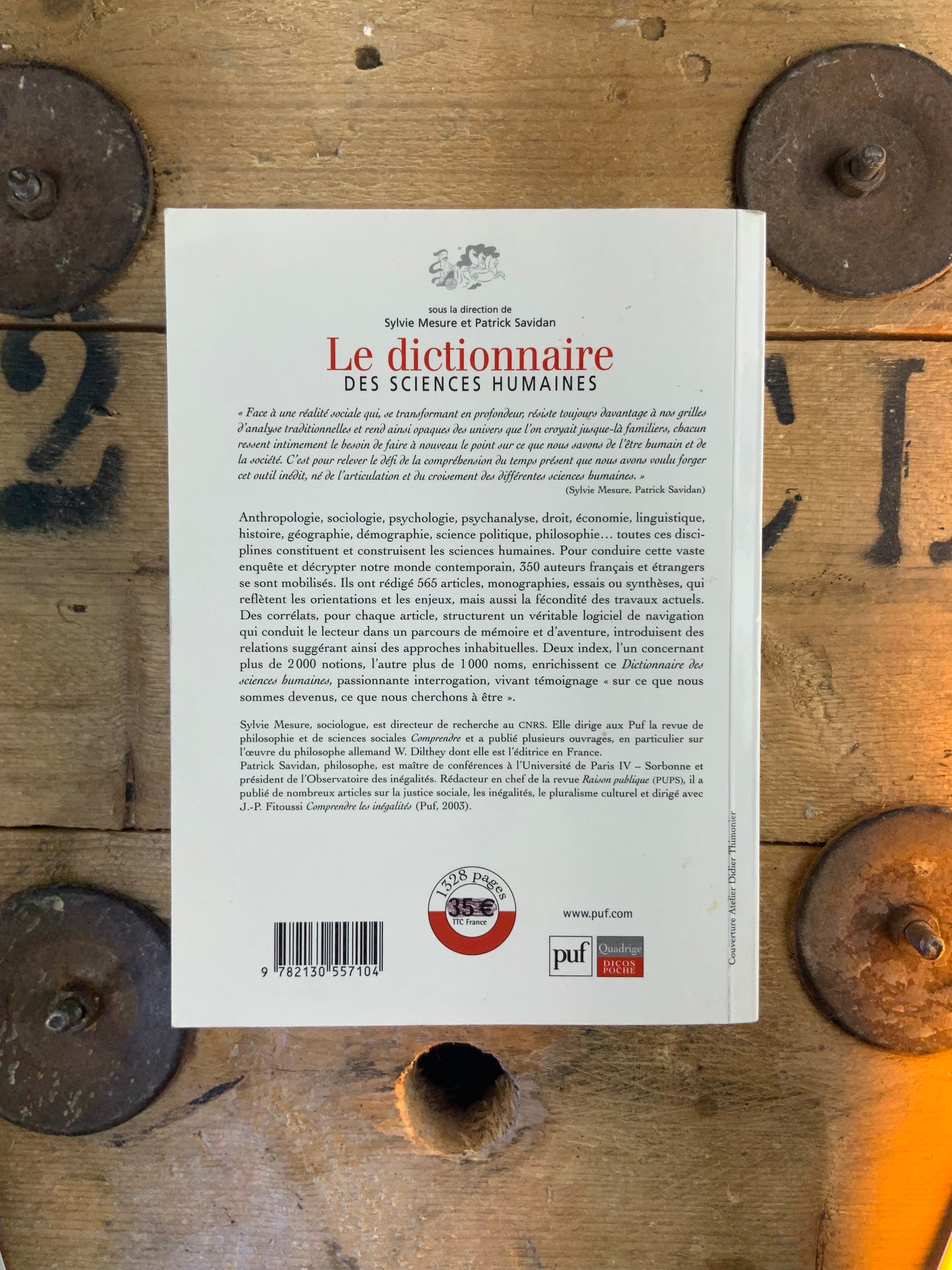 Le dictionnaire des sciences humaines - Sylvie Mesure et Patrick Savidan