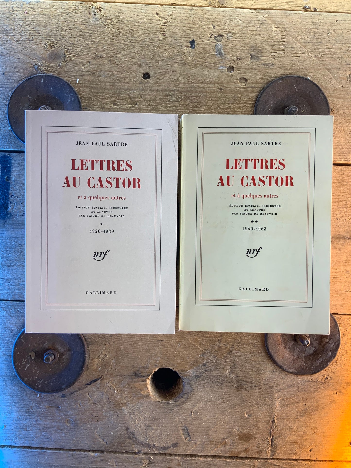 Lettres au Castor et à quelques autres : I. 1926-1939  II. 1940-1963 - Jean-Paul Sartre