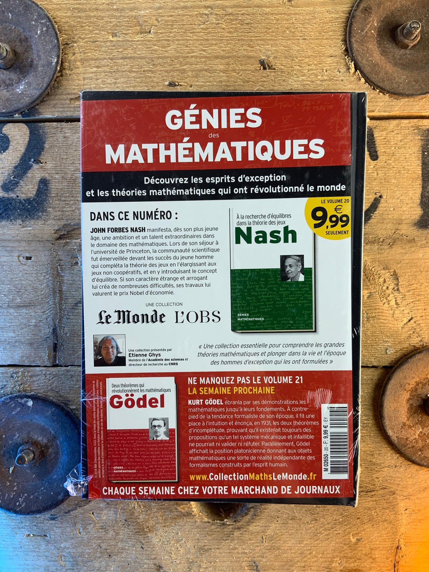 Nash : À la recherche d’équilibres dans la théorie des jeux [ COLLECTION GÉNIES MATHÉMATIQUES ]