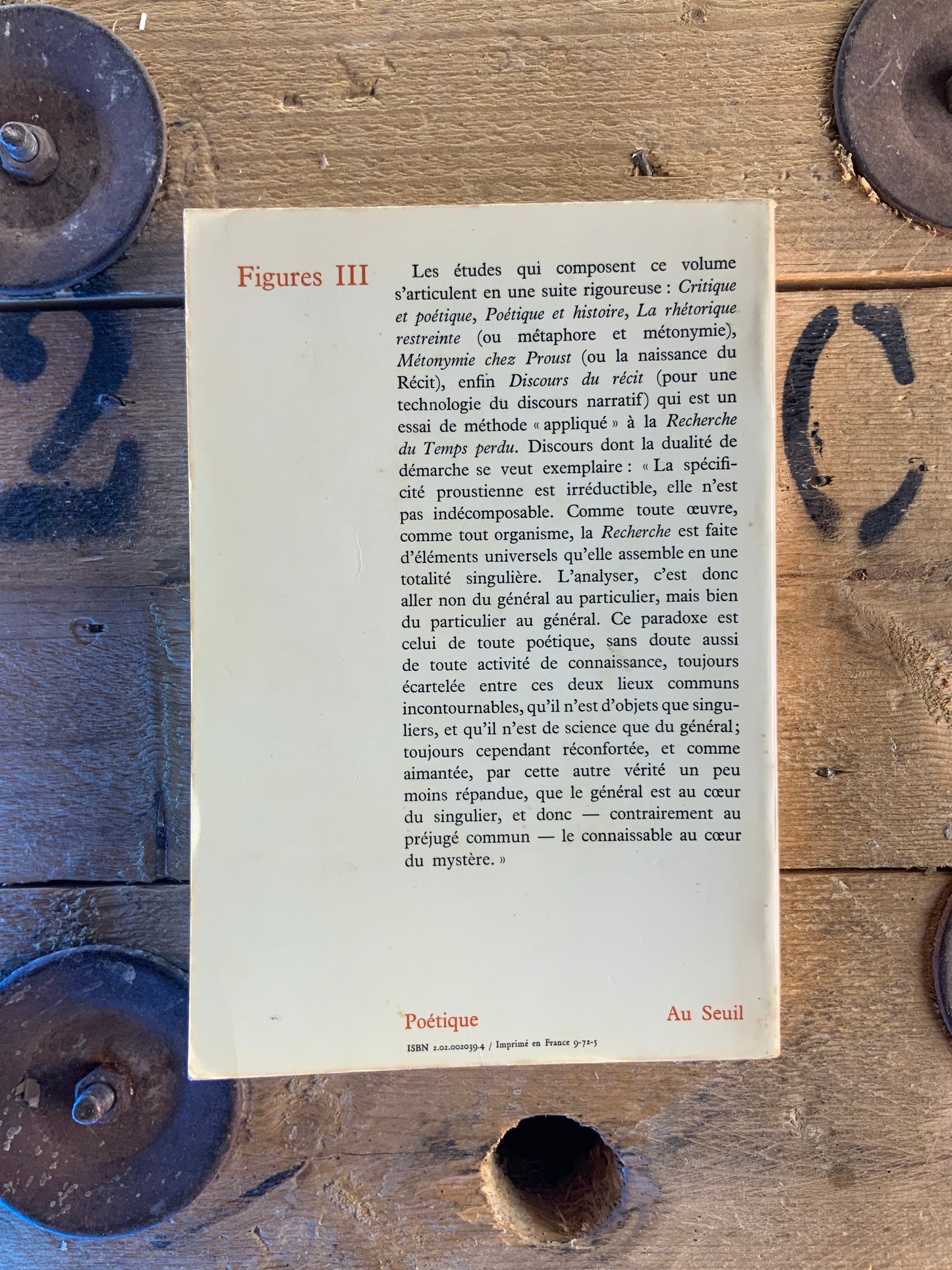 Figures III - Gérard Genette