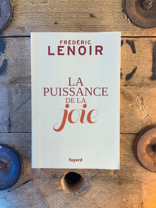 La puissance de la joie - Frédéric Lenoir