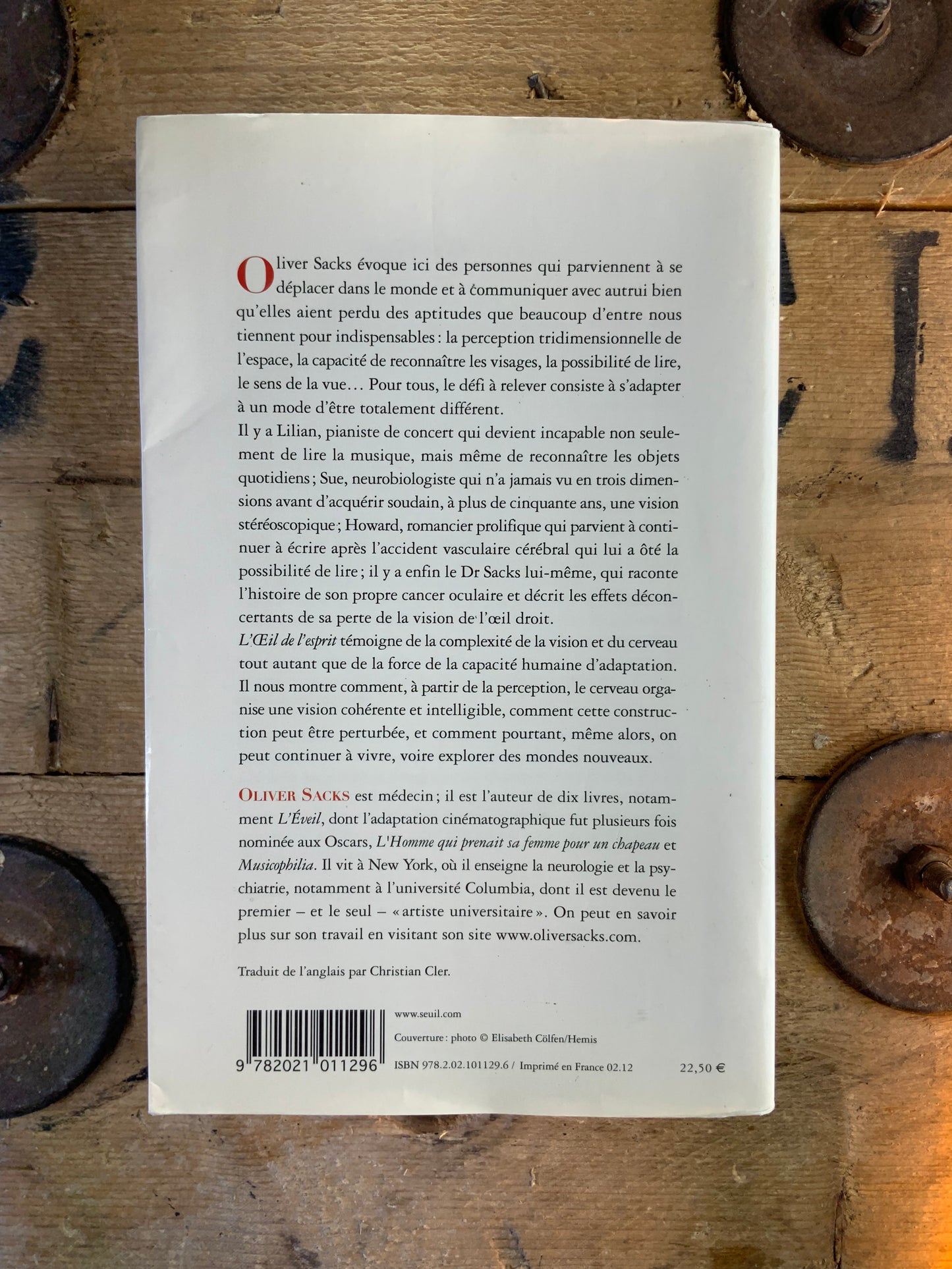 L’Œil de l’esprit - Oliver Sacks
