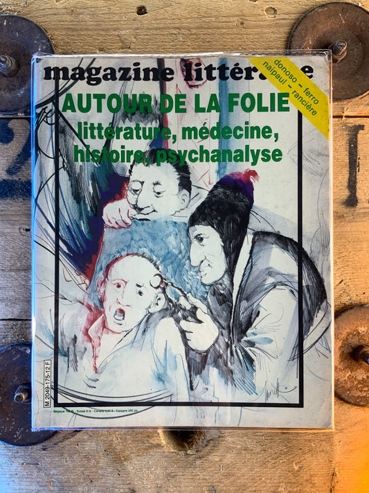 Autour de la folie : littérature, médecine, histoire, psychanalyse [ Magazine Littéraire ]