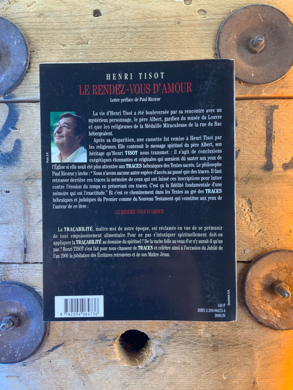 Le rendez-vous d’amour, lettre préface de Paul Ricœur - Henri Tisot