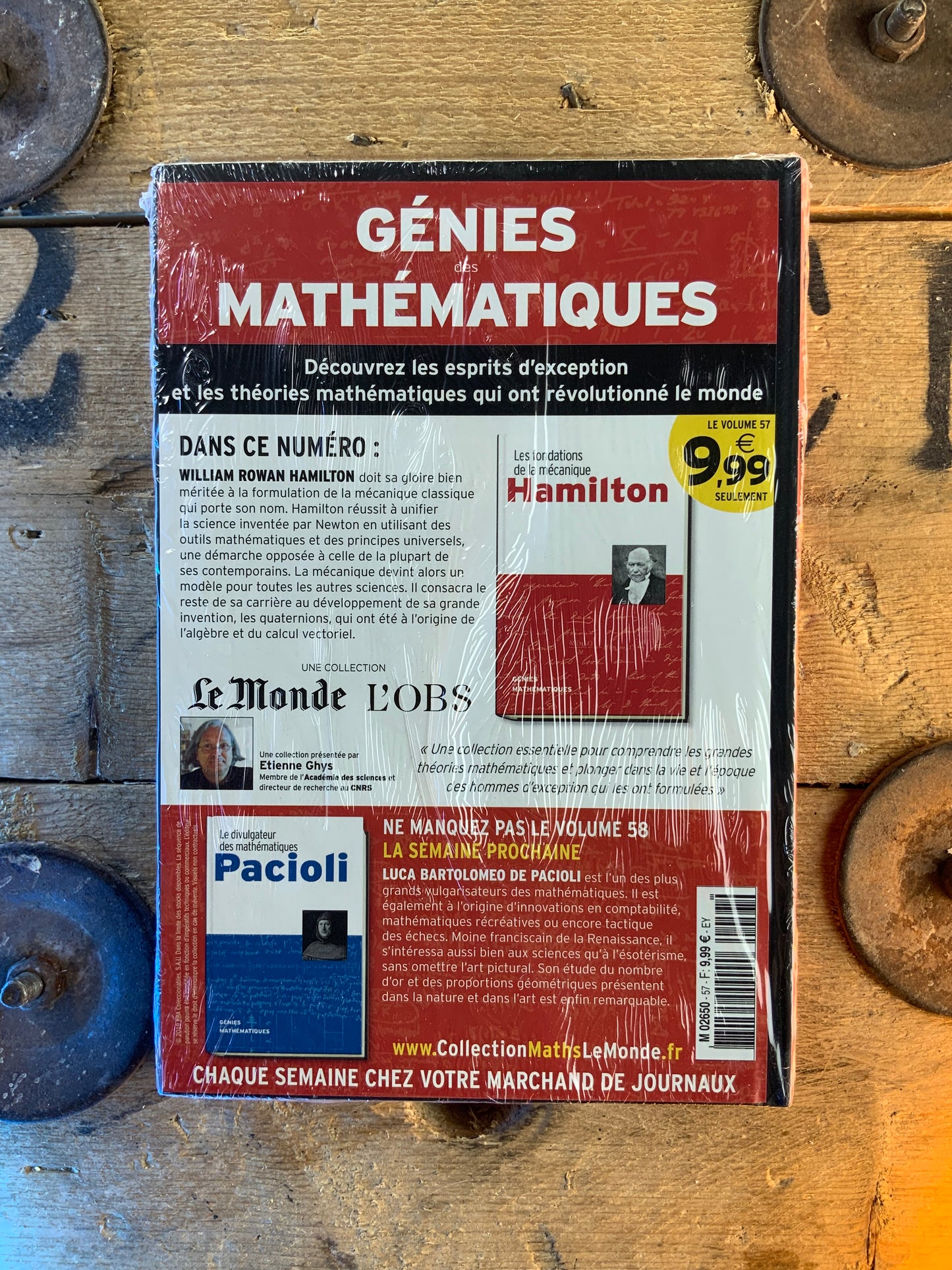 Hamilton : Les fondations de la mécanique [ COLLECTION GÉNIES MATHÉMATIQUES ]