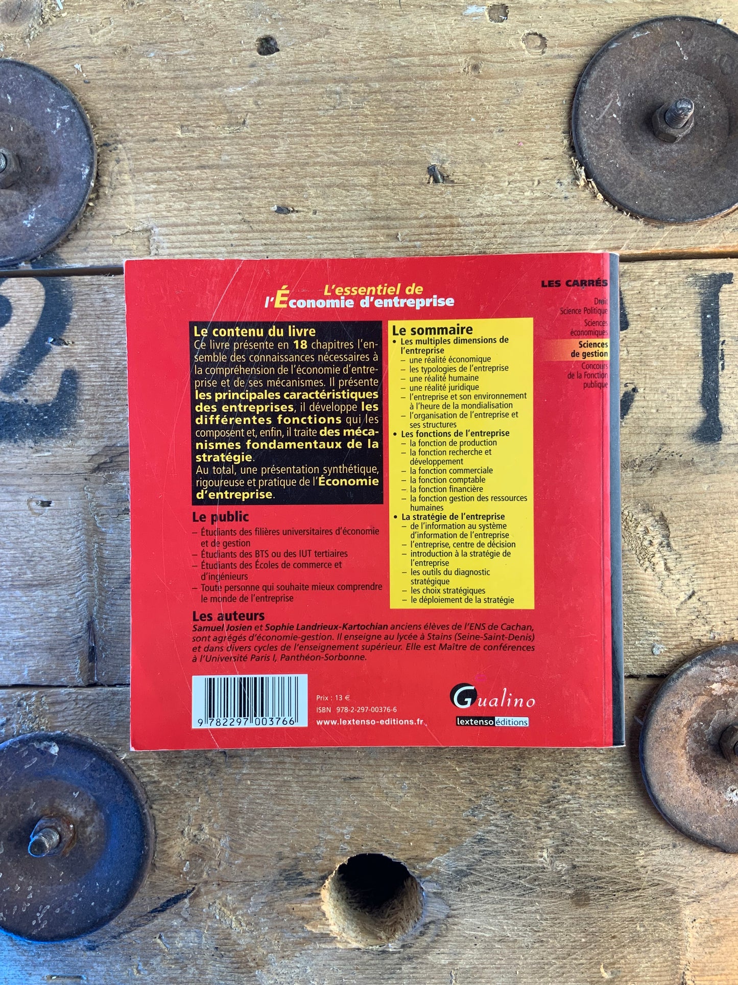 L’essentiel de l’Économie d’entreprise