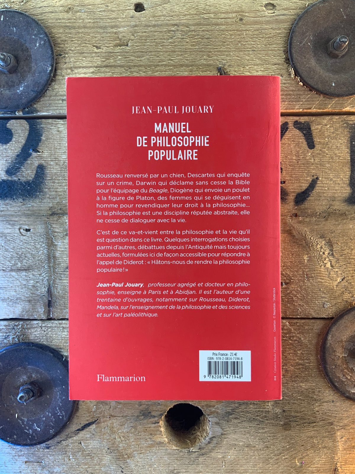 Manuel de philosophie populaire - Jean-Paul Jouary