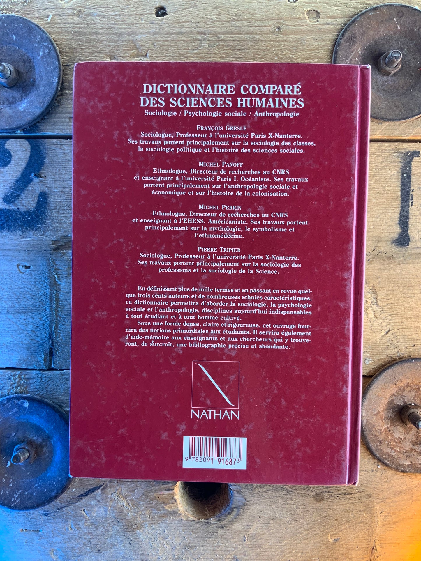 Dictionnaire des sciences humaines : Sociologie, Psychologie sociale, Anthropologie