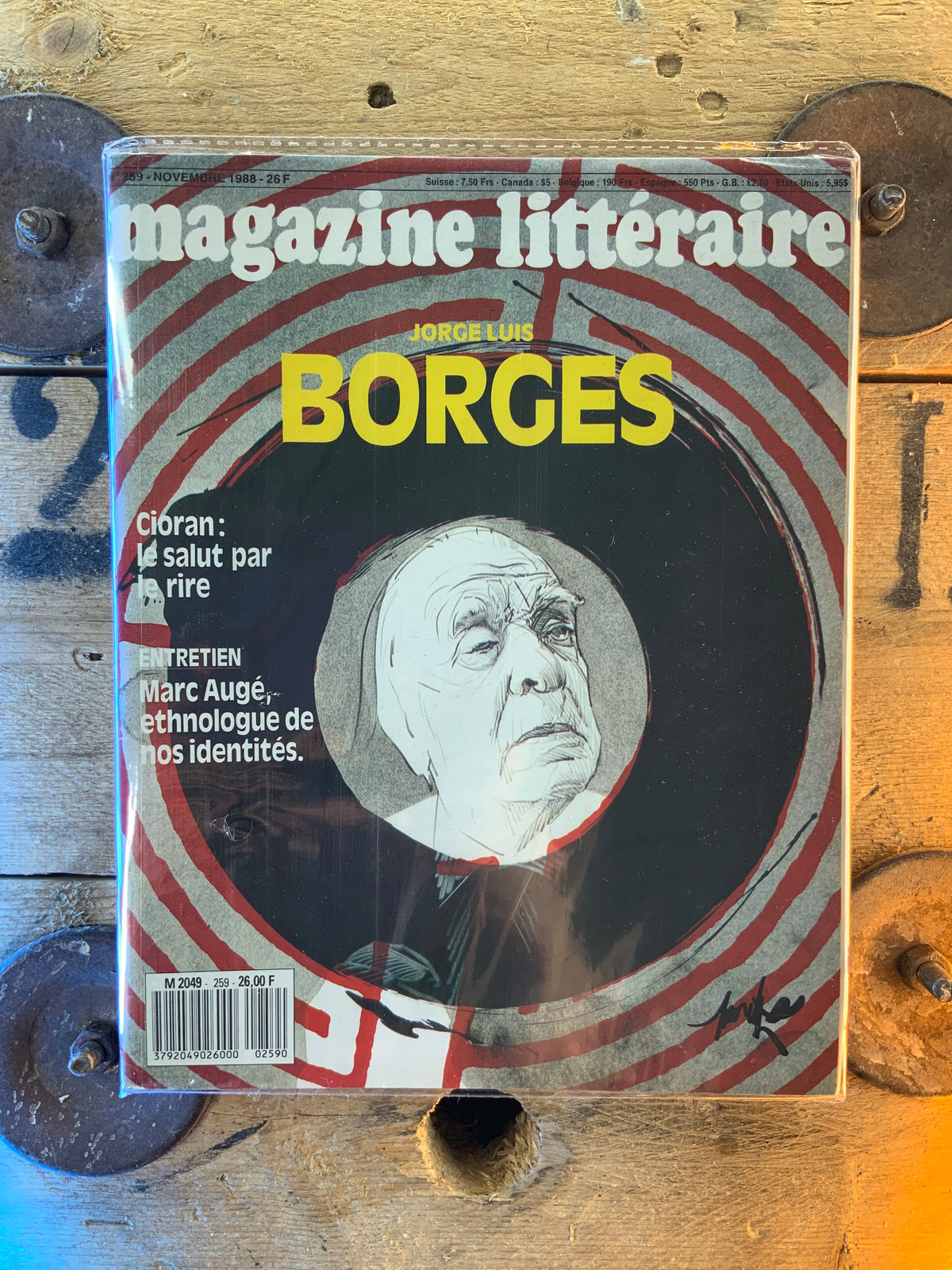 Jorge Luis Borges [ Magazine Littéraire ]