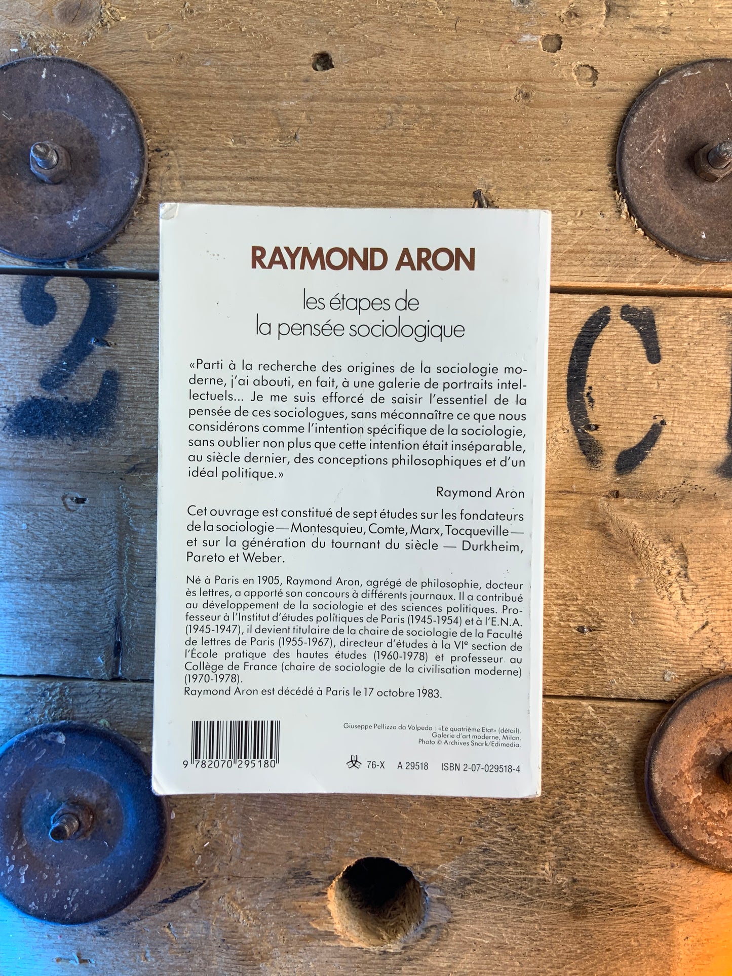 Les étapes de la pensée sociologique - Raymond Aron