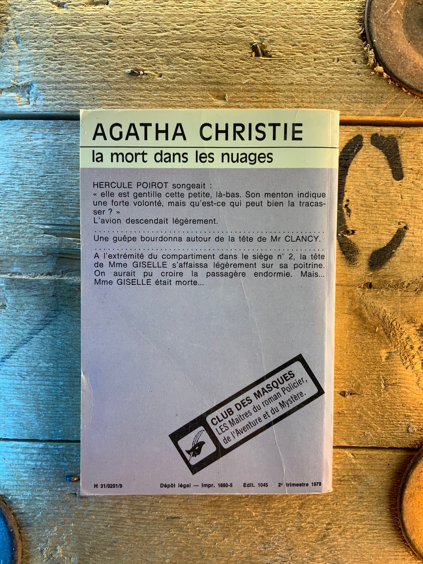 La mort dans les nuages - Agatha Christie