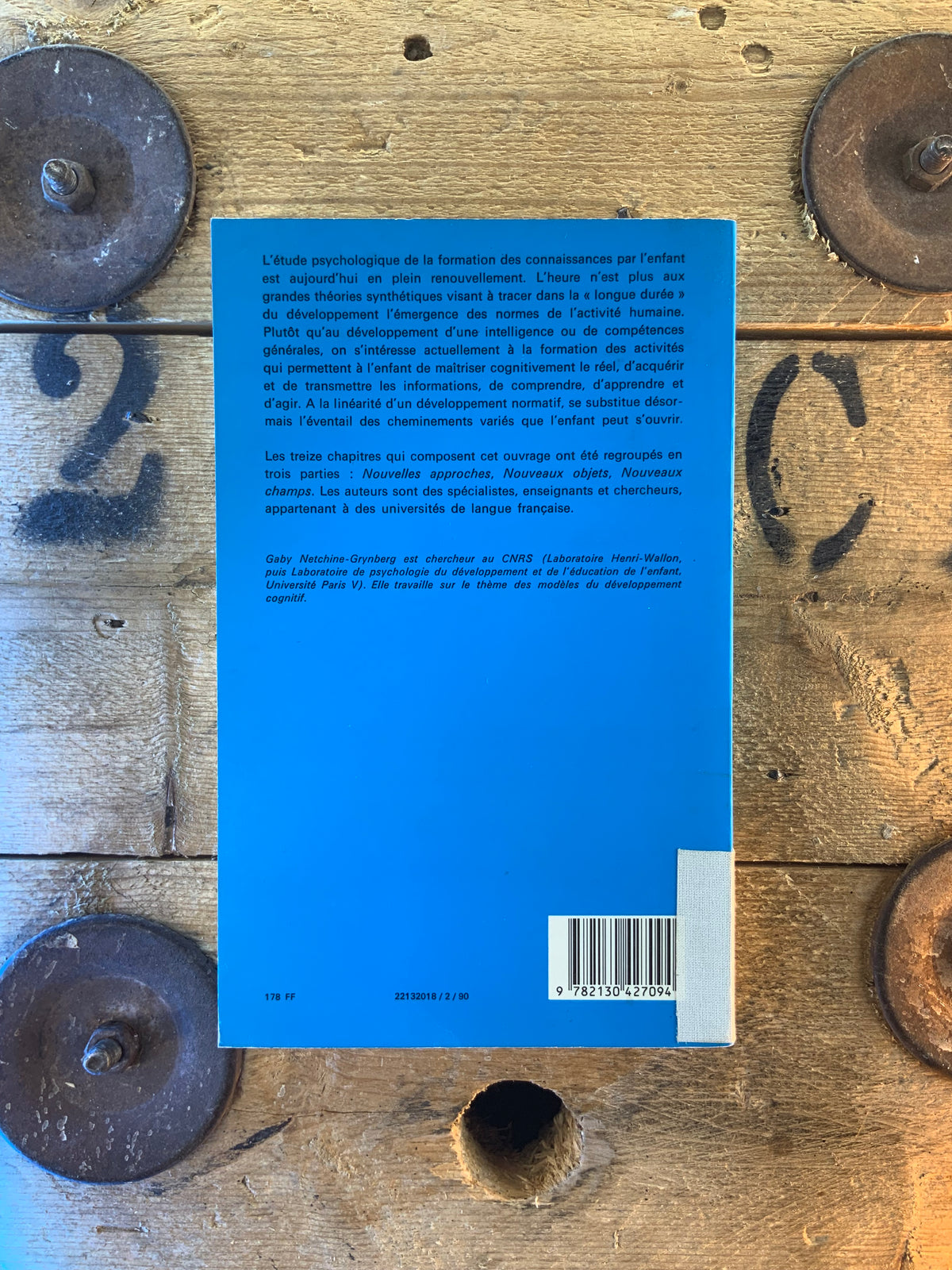 Développement et fonctionnement cognitifs chez l’enfant - Gaby Netchine-Grynberg