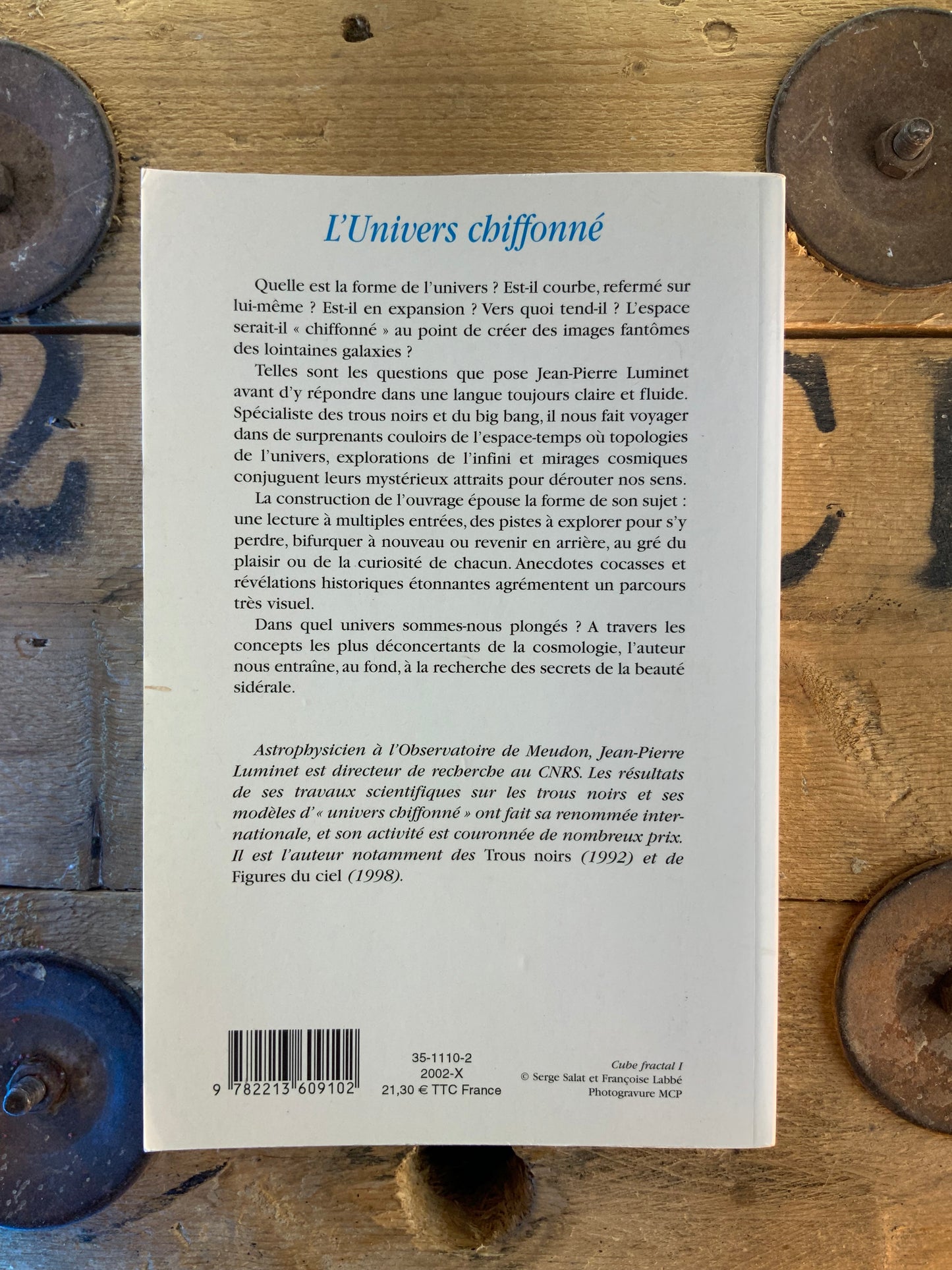 L’Univers chiffonné - Jean-Pierre Luminet