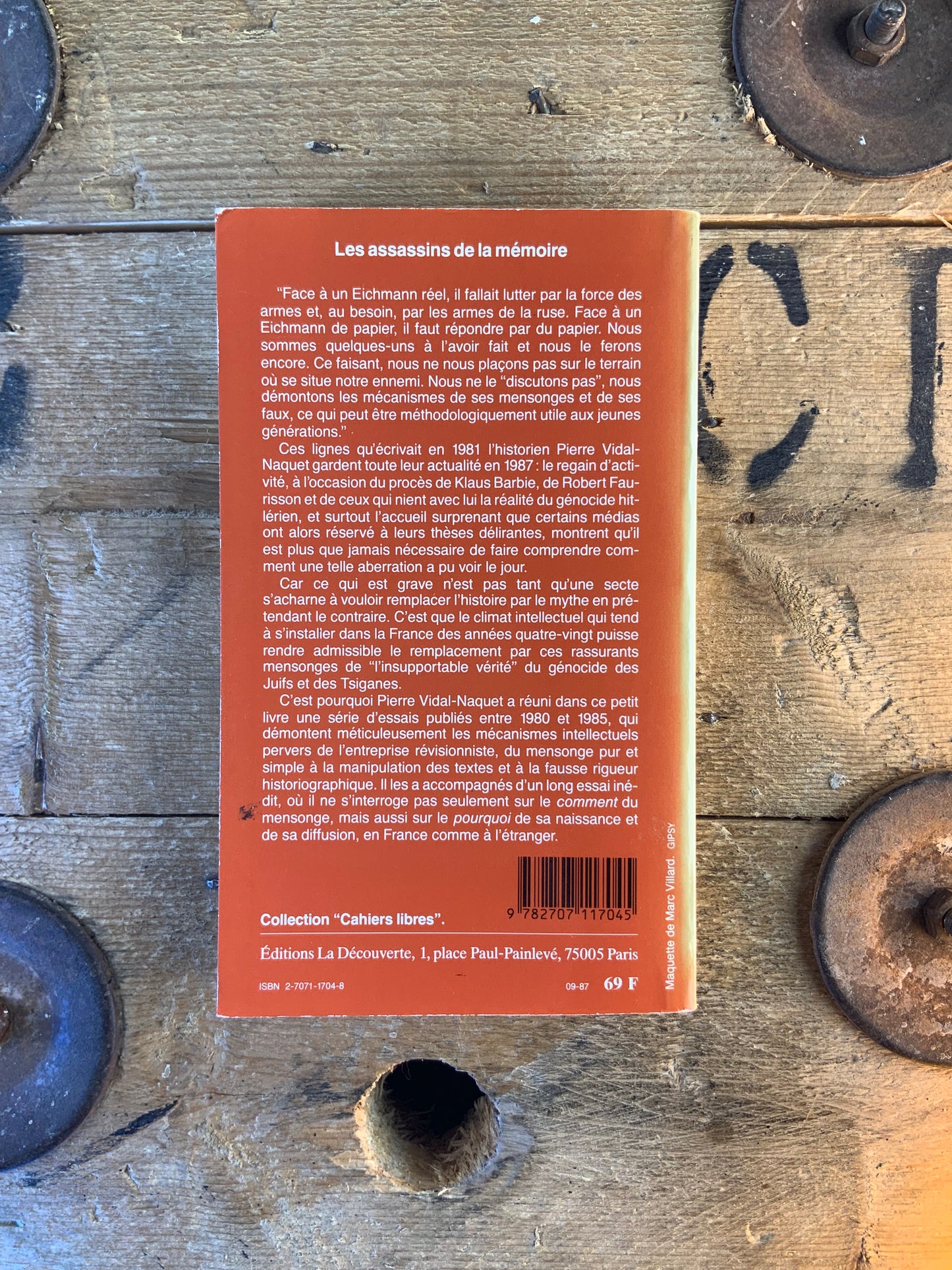 Les assassins de la mémoire - Pierre Vidal-Naquet