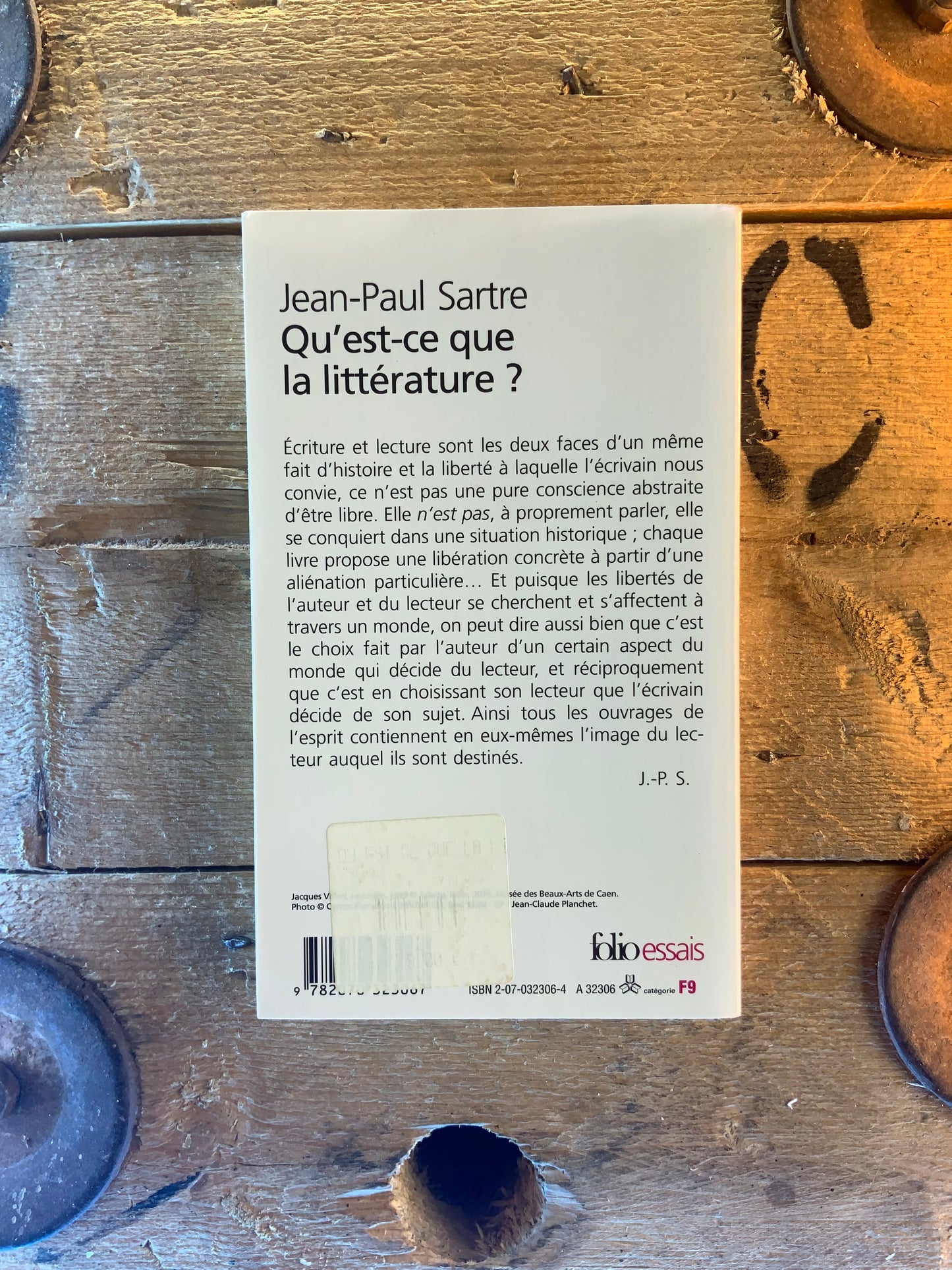 Qu’est-ce que la littérature ? - Jean-Paul Sartre