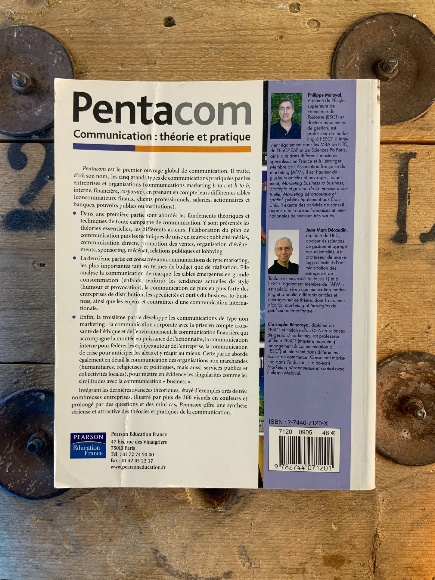 Pentacom : communication, théorie et pratique - Philippe Malaval, Jean-Marc Décaudin, Christophe Bénaroya