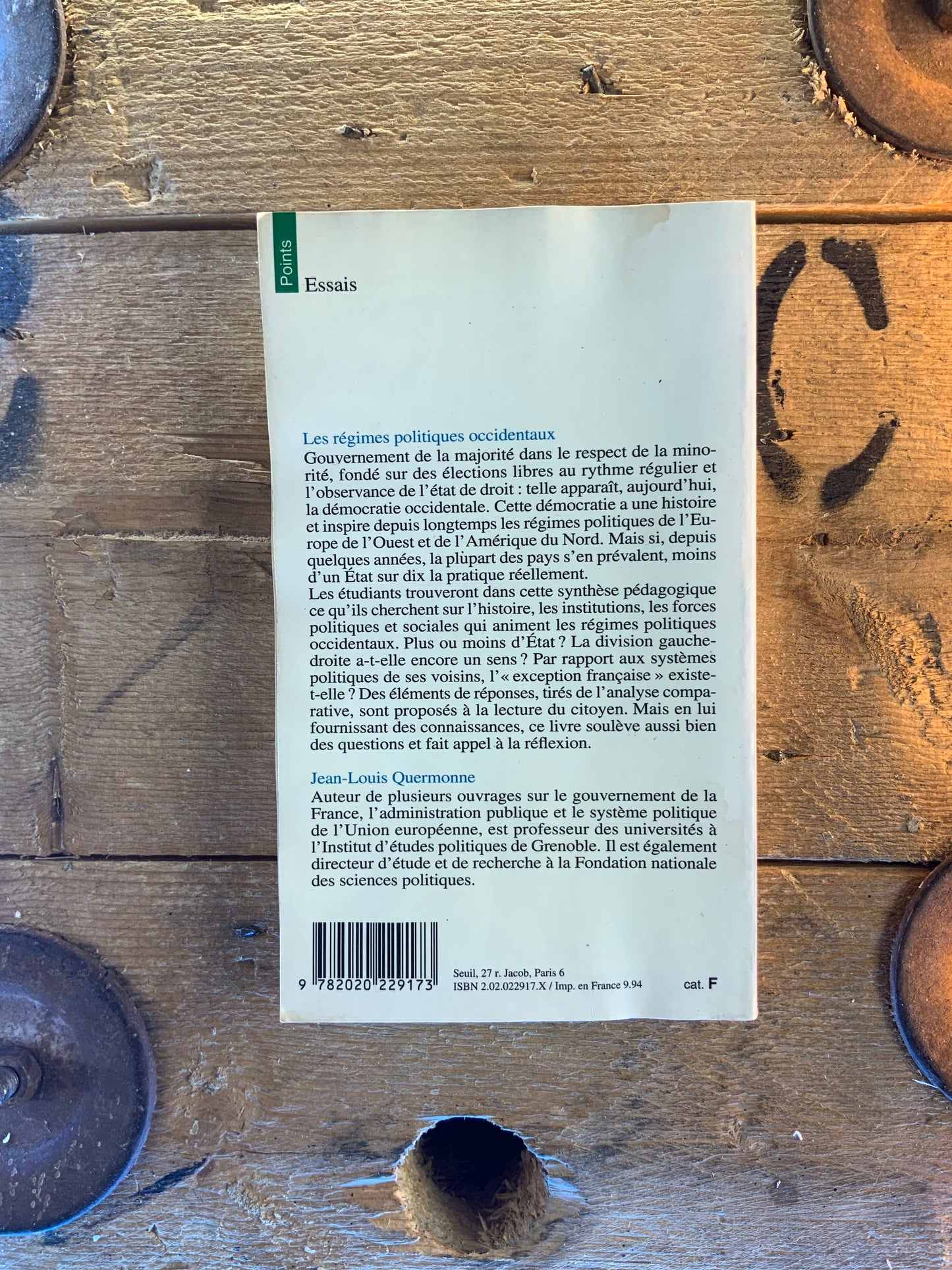 Les régimes politiques occidentaux - Jean-Louis Quermonne