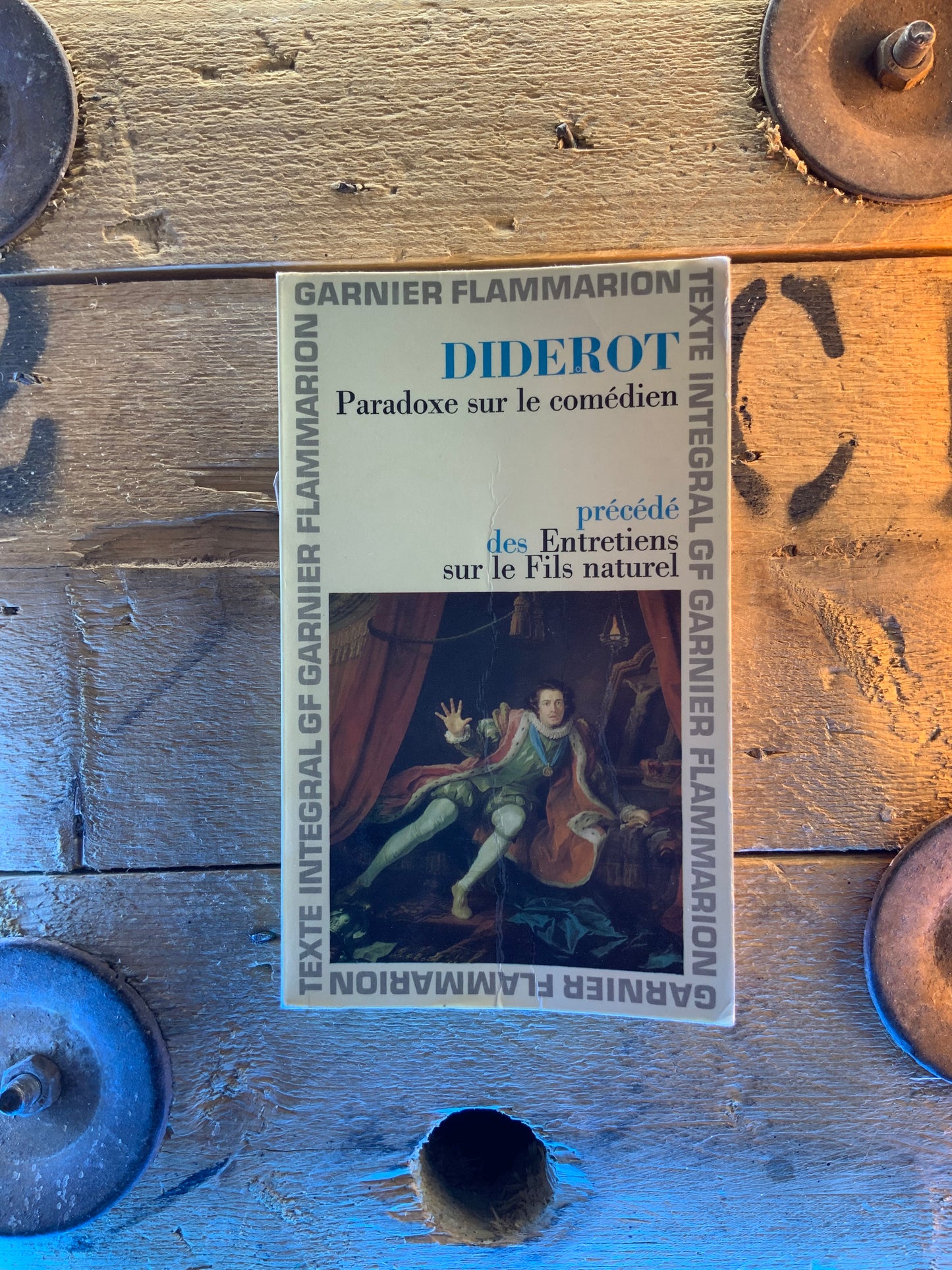 Paradoxes sur le comédien, précédé des Entretiens sur le fils naturel - Denis Diderot