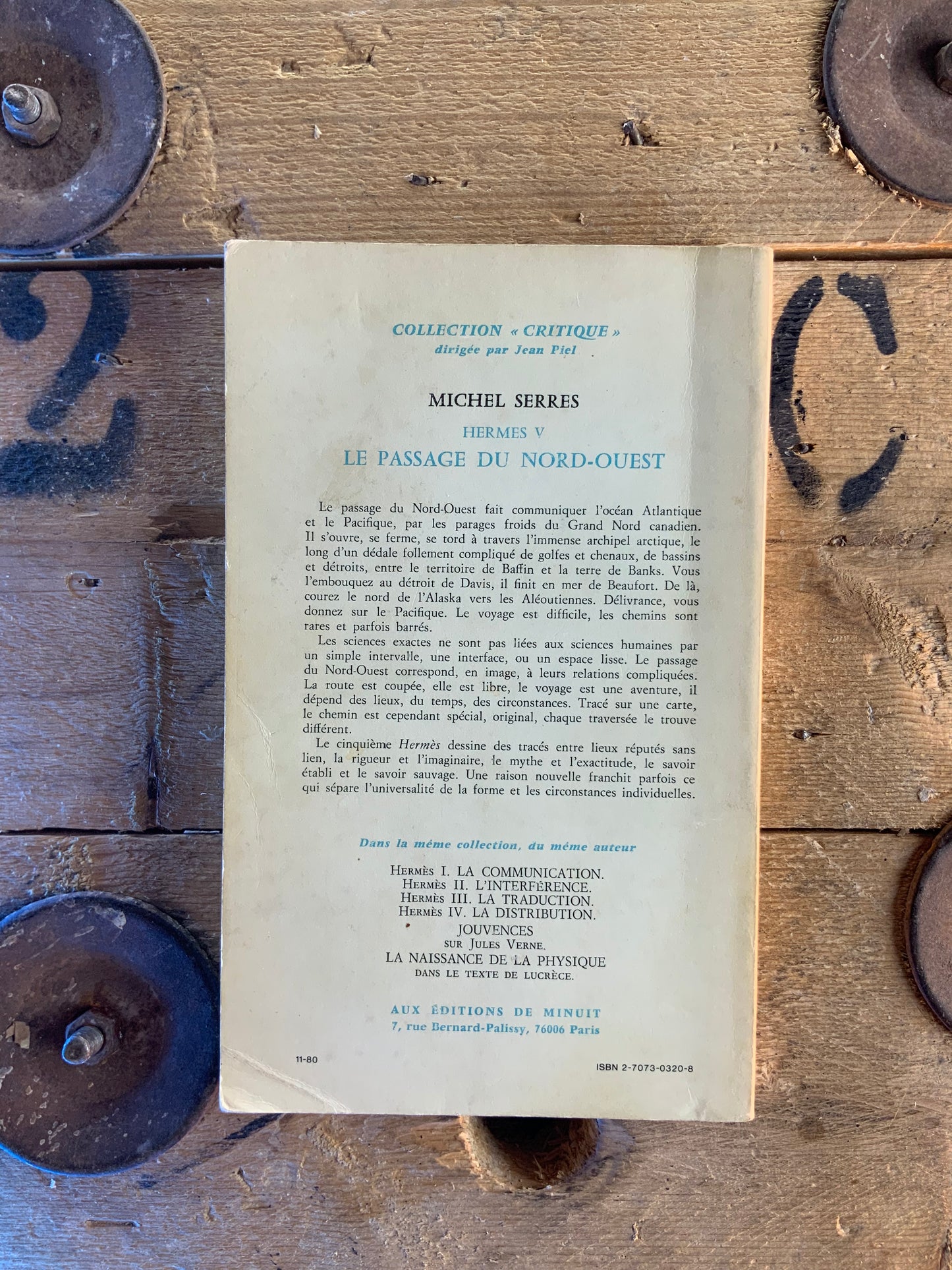 Le passage du Nord-Ouest - Michel Serres