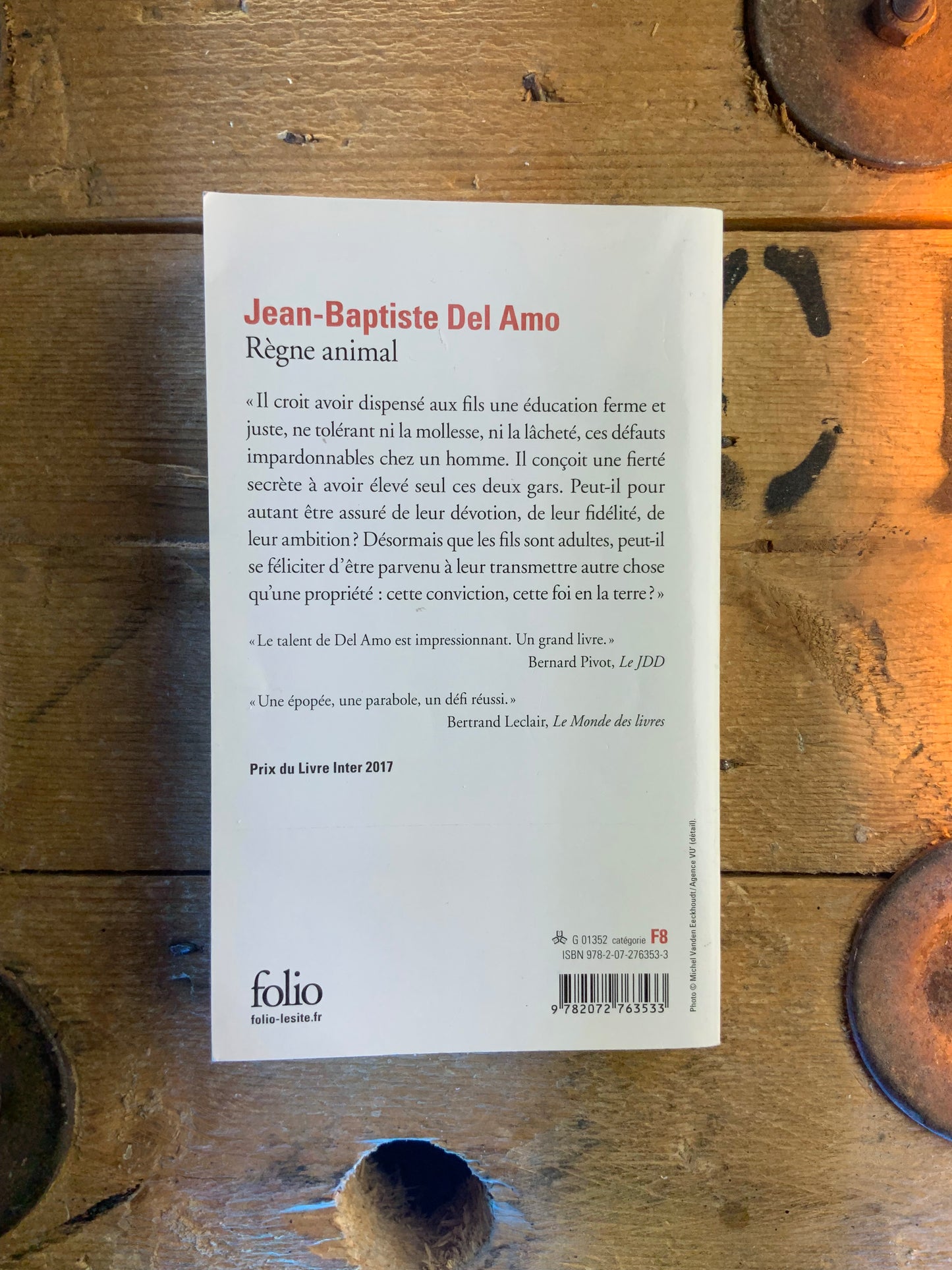 Règne animal - Jean-Baptiste Del Amo