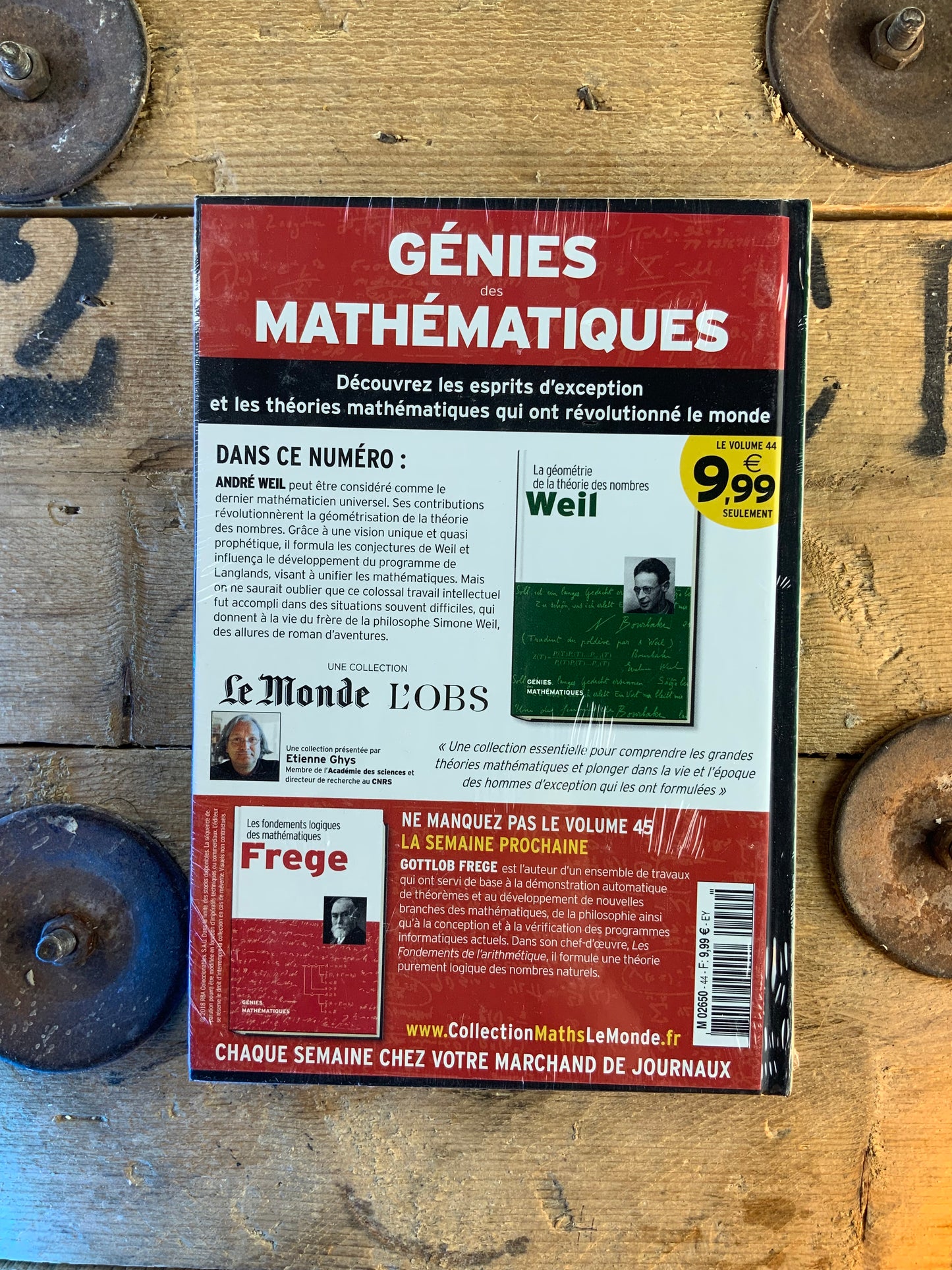 Weil : La géométrie de la théorie des nombres [ COLLECTION GÉNIES MATHÉMATIQUES ]
